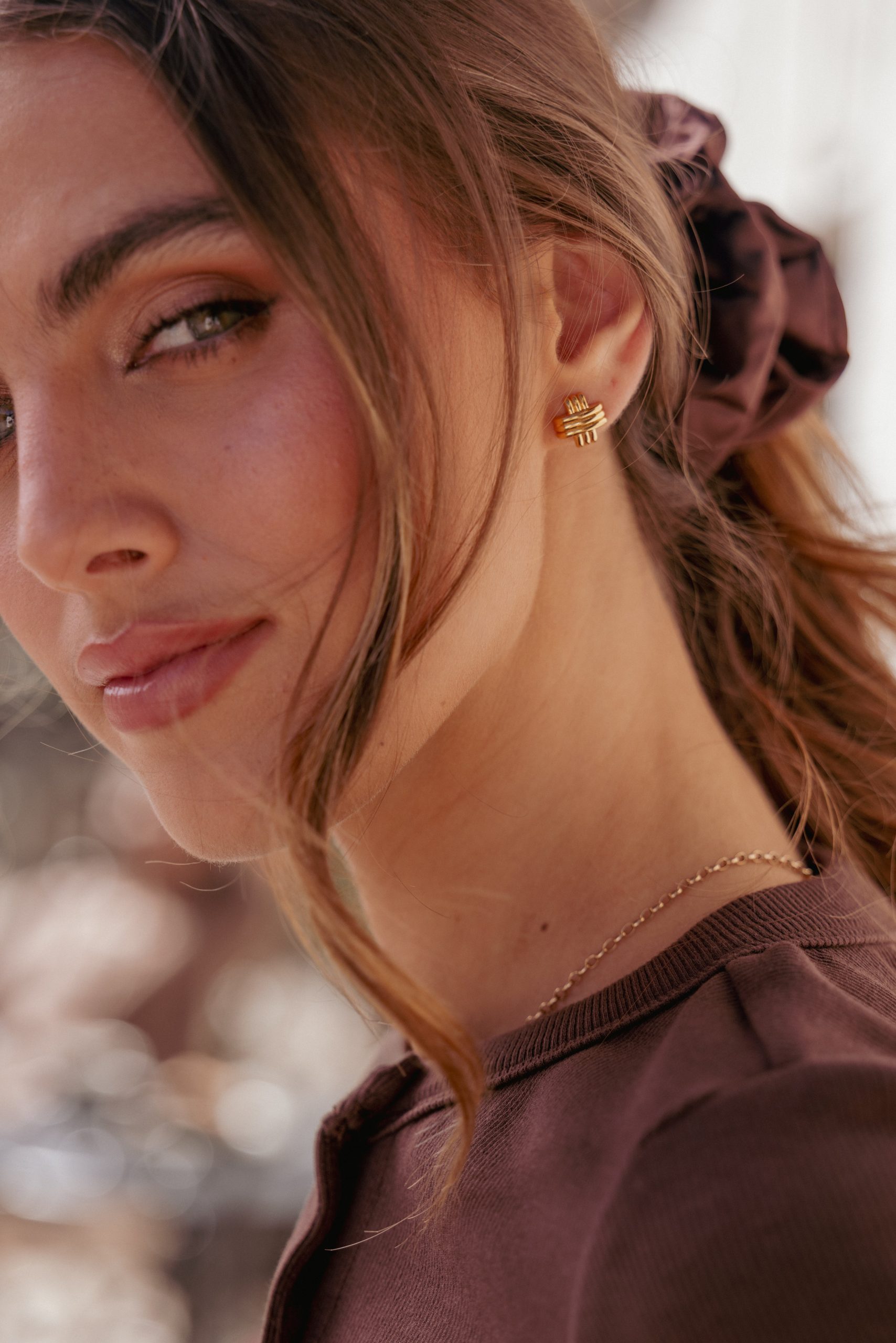 Lorna Earrings - Gold - Image 5