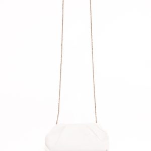 Lucy Clutch Bag - White