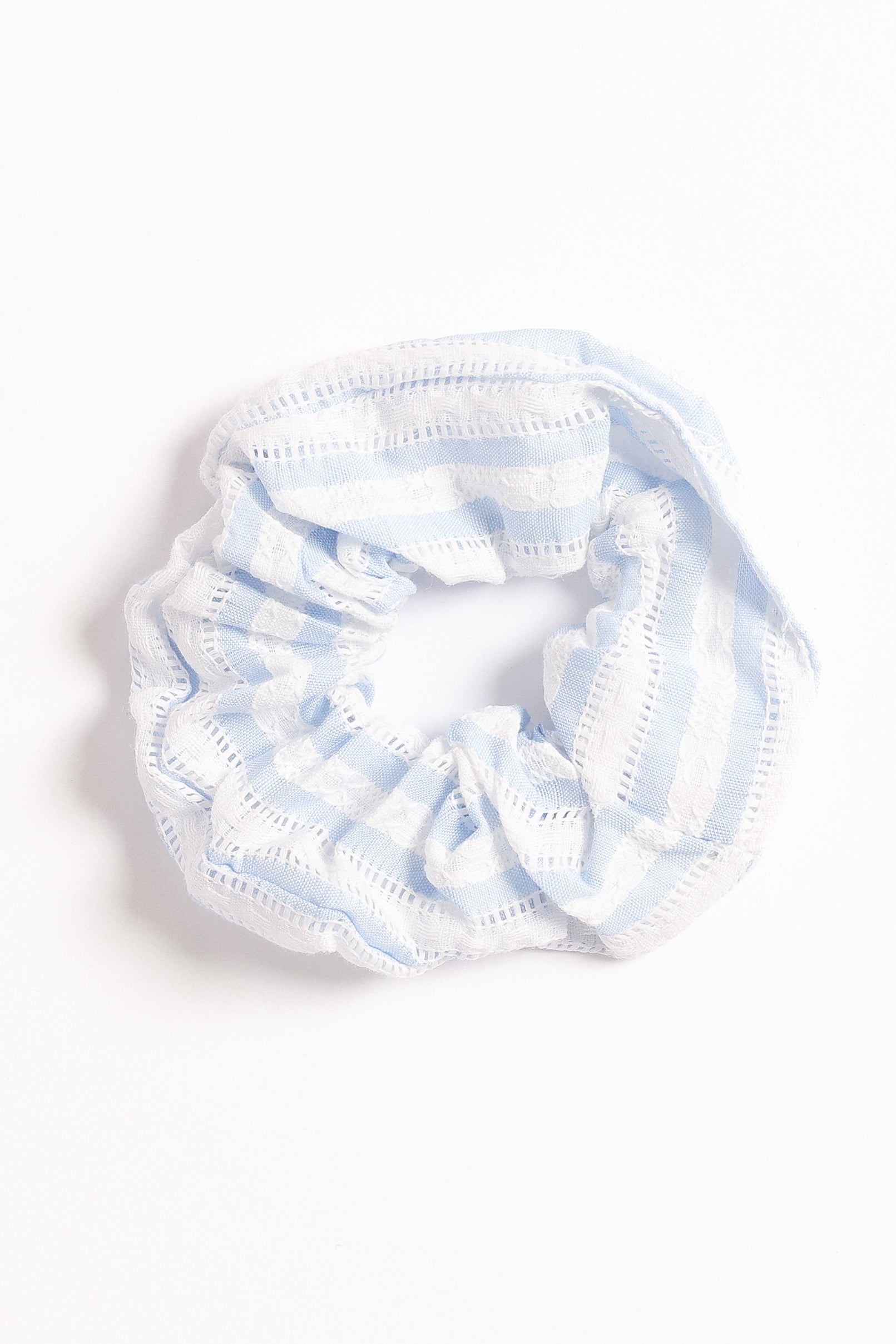 Marley Hair Scrunchie - Blue - Image 2