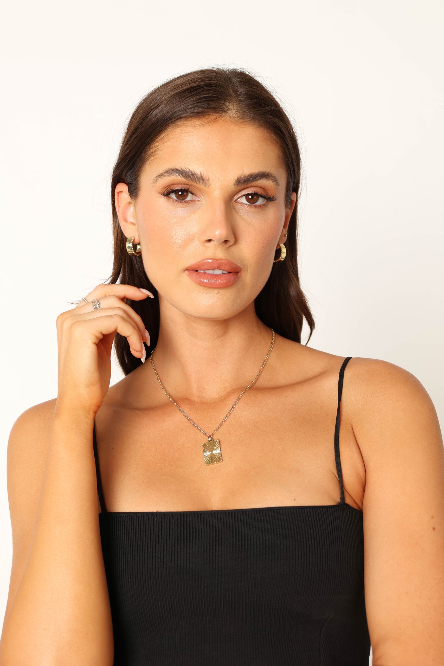 Marley Hoop Earrings - Gold - Image 3