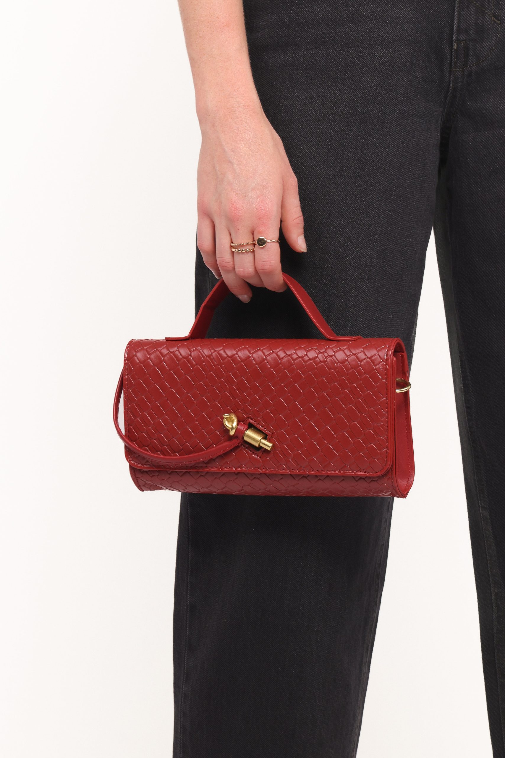 Marnie Handbag - Burgundy - Image 2