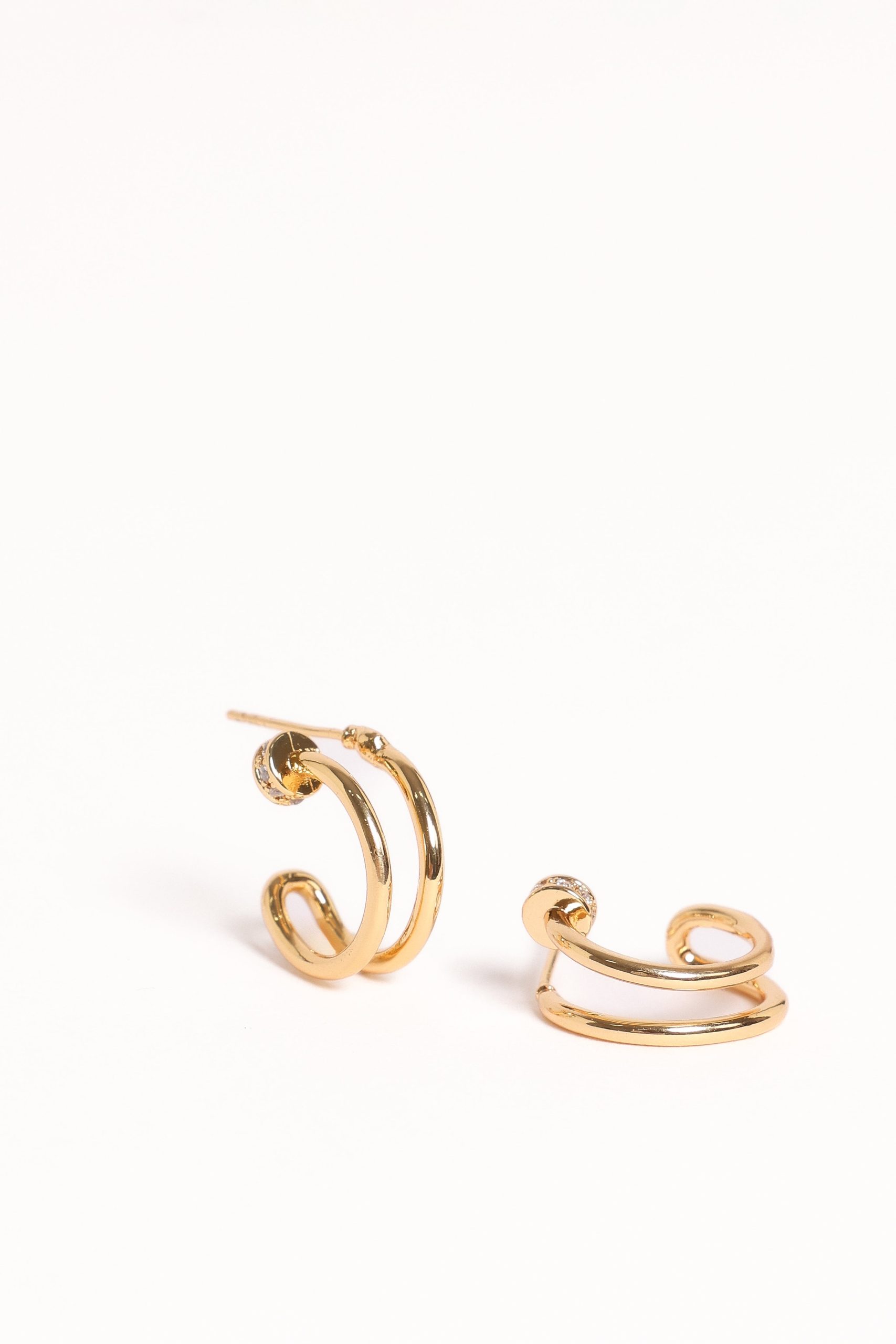 Megan Earrings - Gold - Image 2