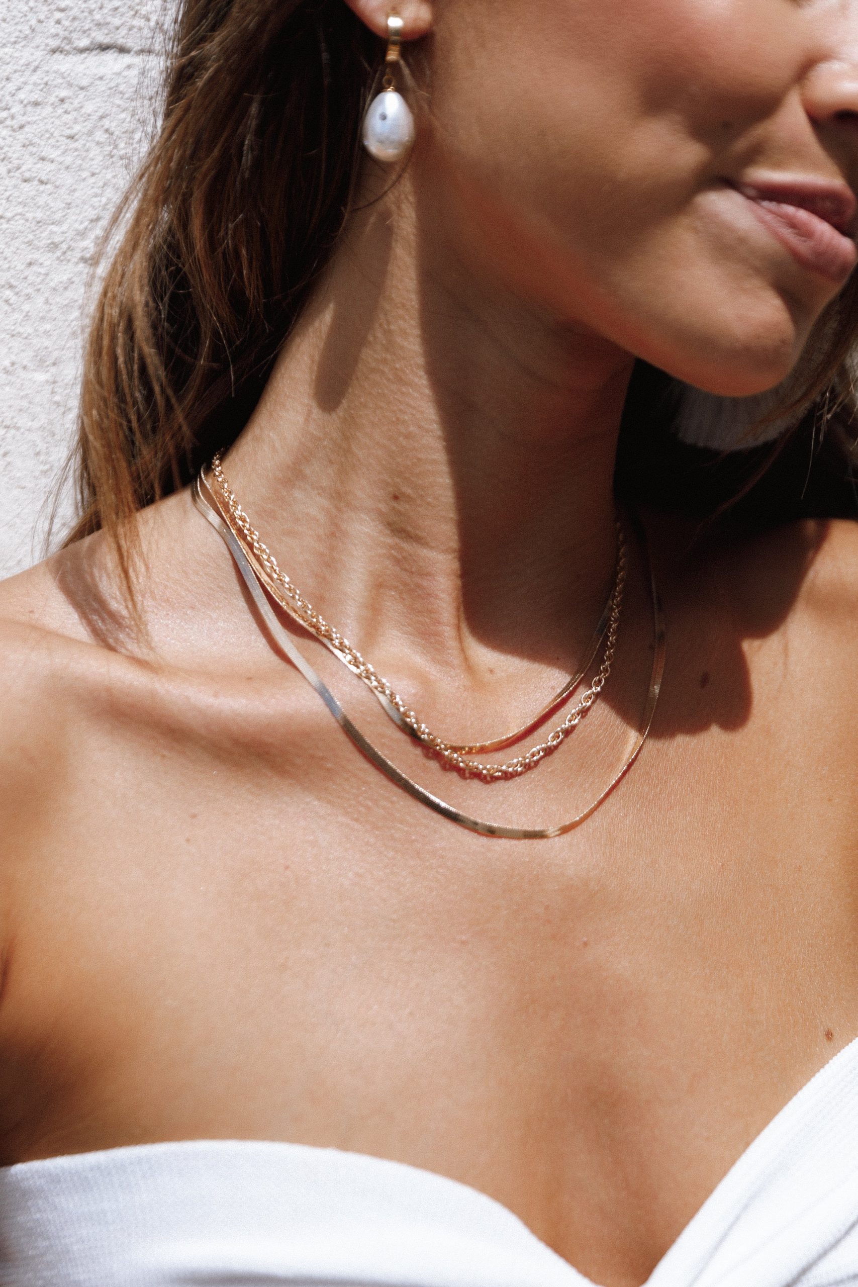 Murphy Layered Necklace - Gold - Image 2