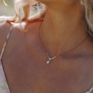 Nusa Necklace - Gold/Pearl