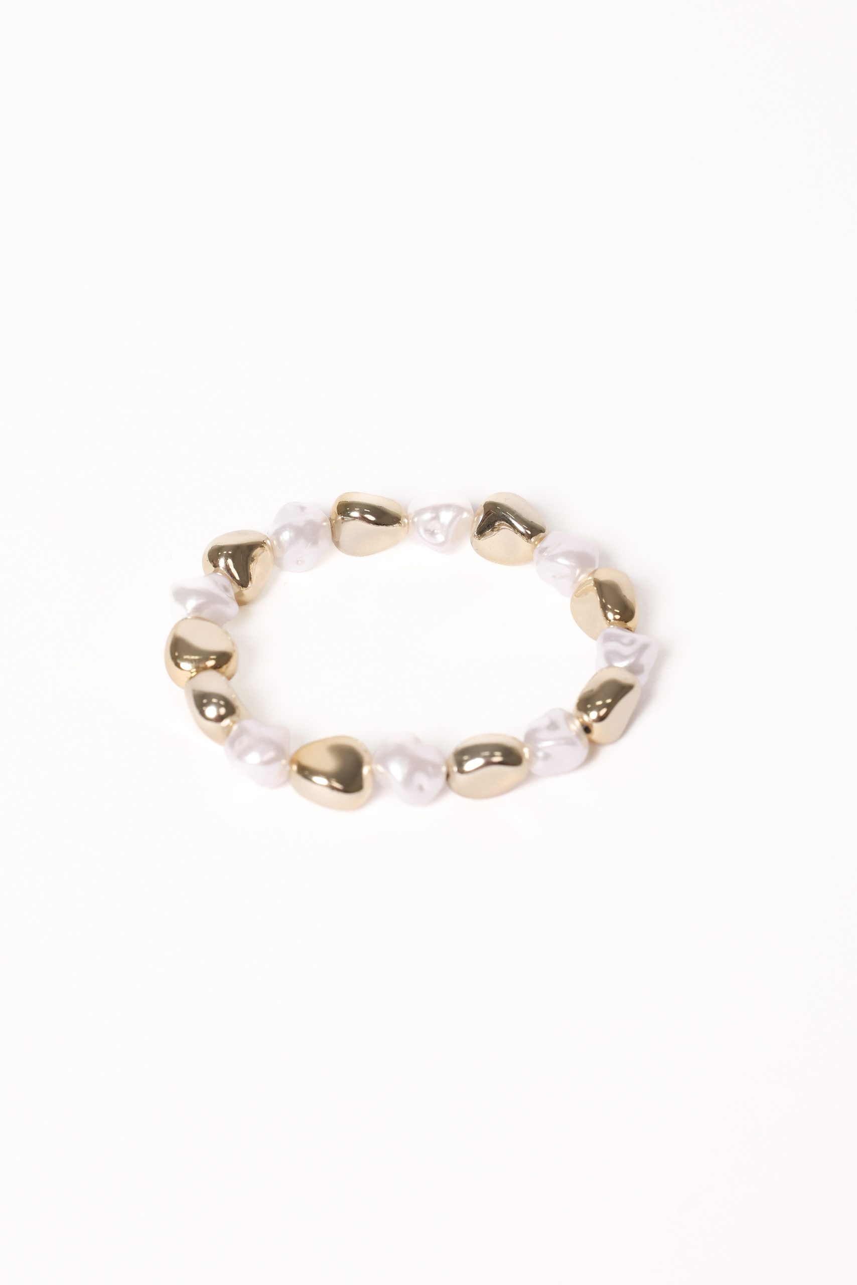Phoenix Bracelet - Gold/Pearl