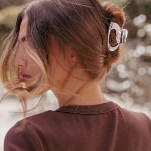 Ramona Hairclip - Silver