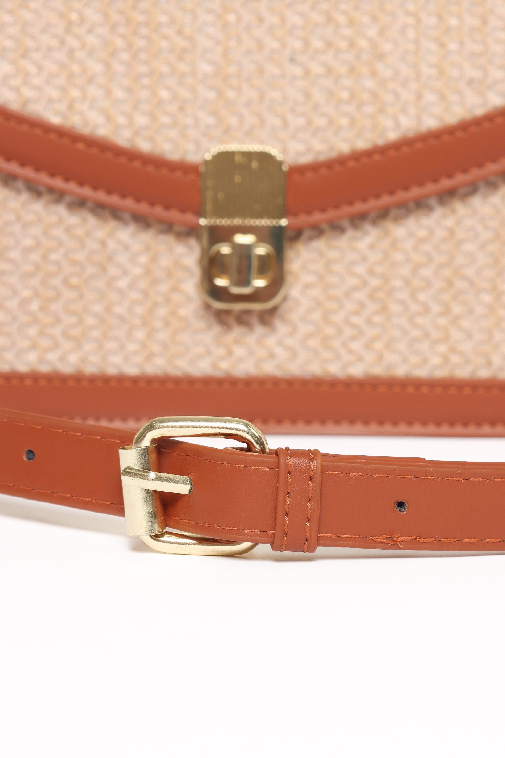 Rhea Shoulder Bag - Tan - Image 3