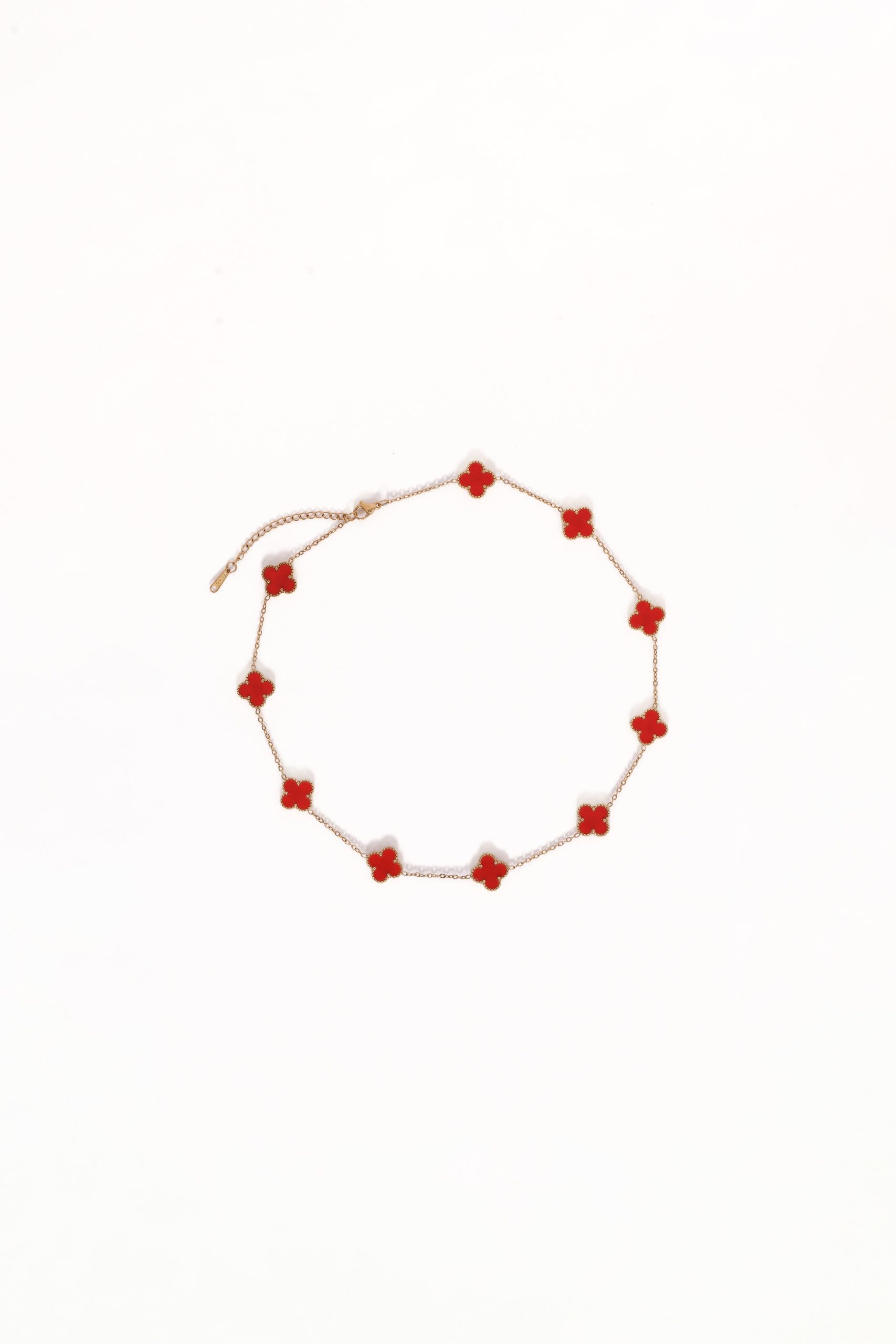 Shae Necklace - Red - Image 2