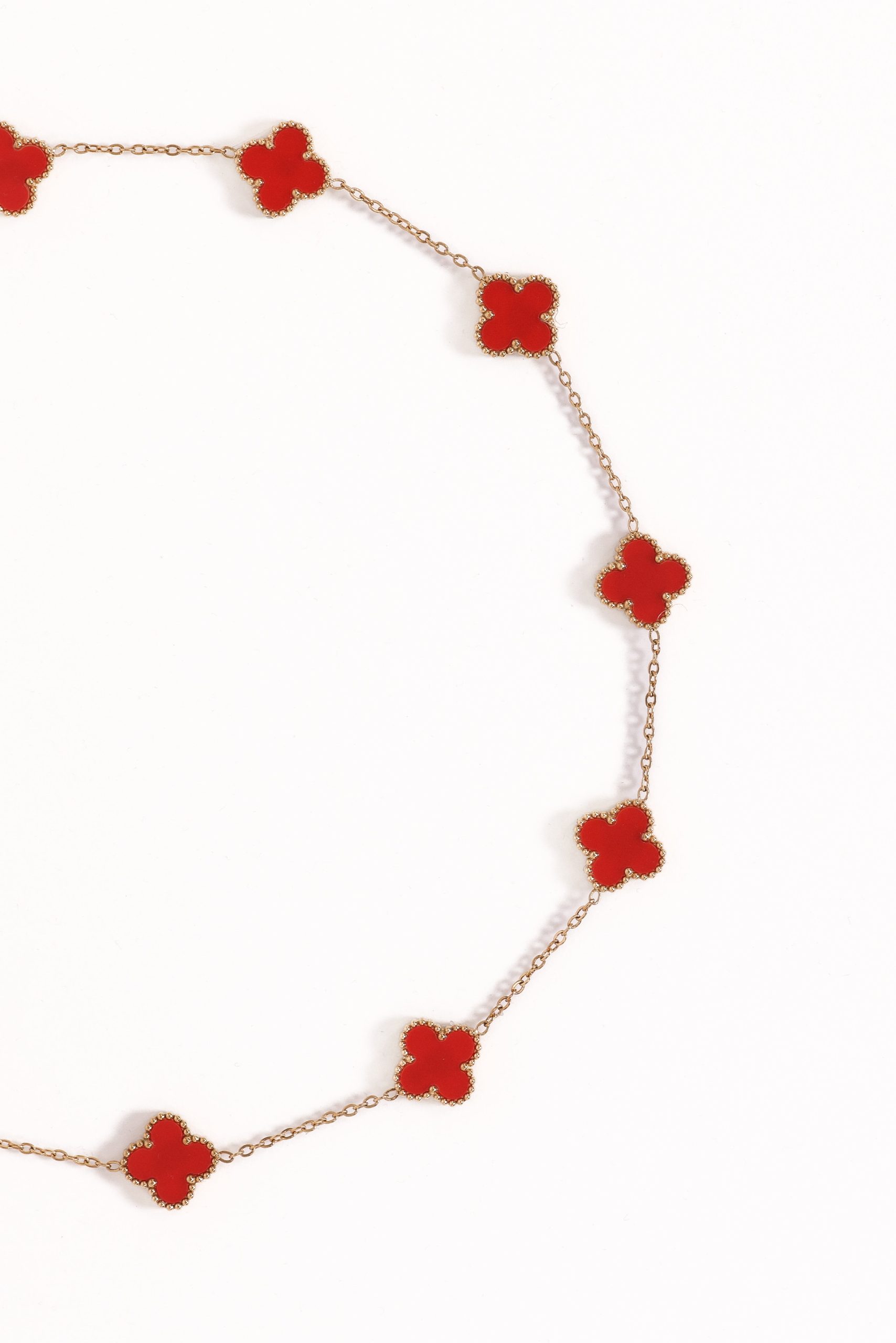 Shae Necklace - Red - Image 4