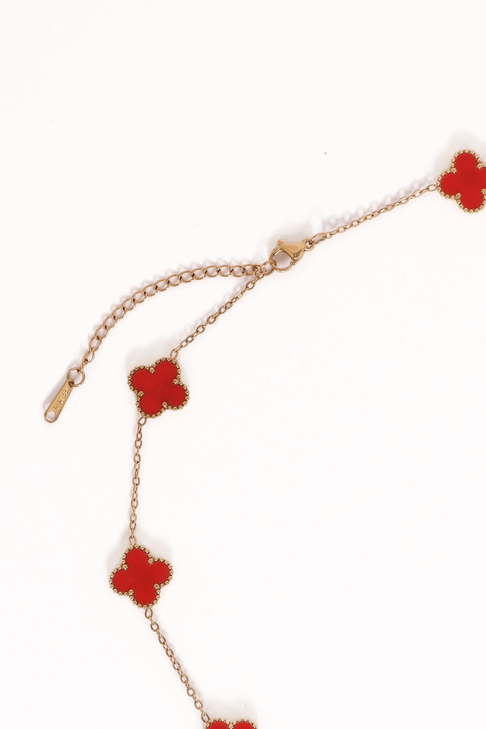 Shae Necklace - Red - Image 3