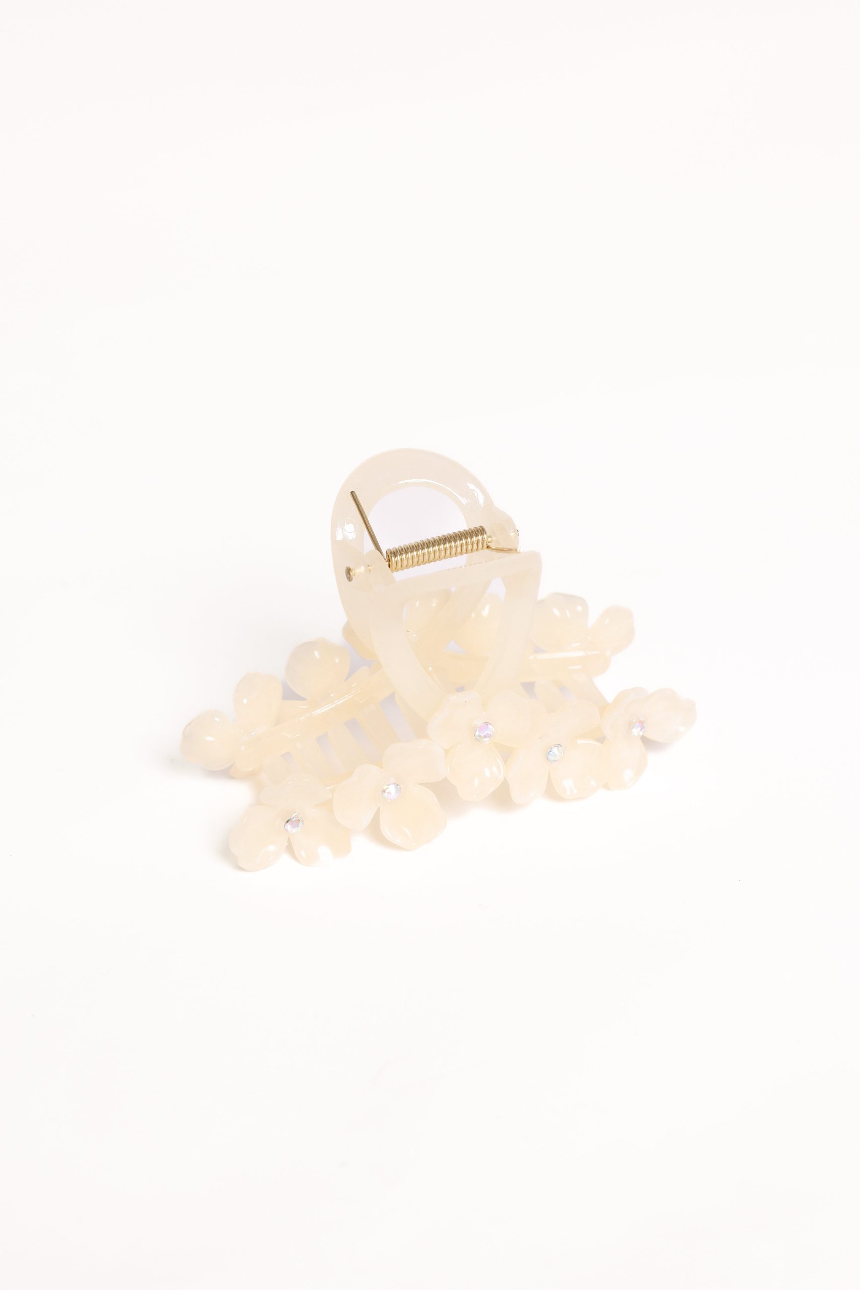 Shiloh Flower Hair Clip - Cream - Image 3