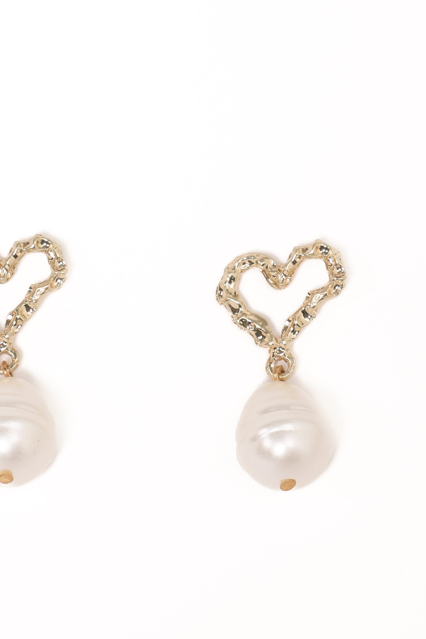 Solana Earrings - Gold Pearl - Image 3