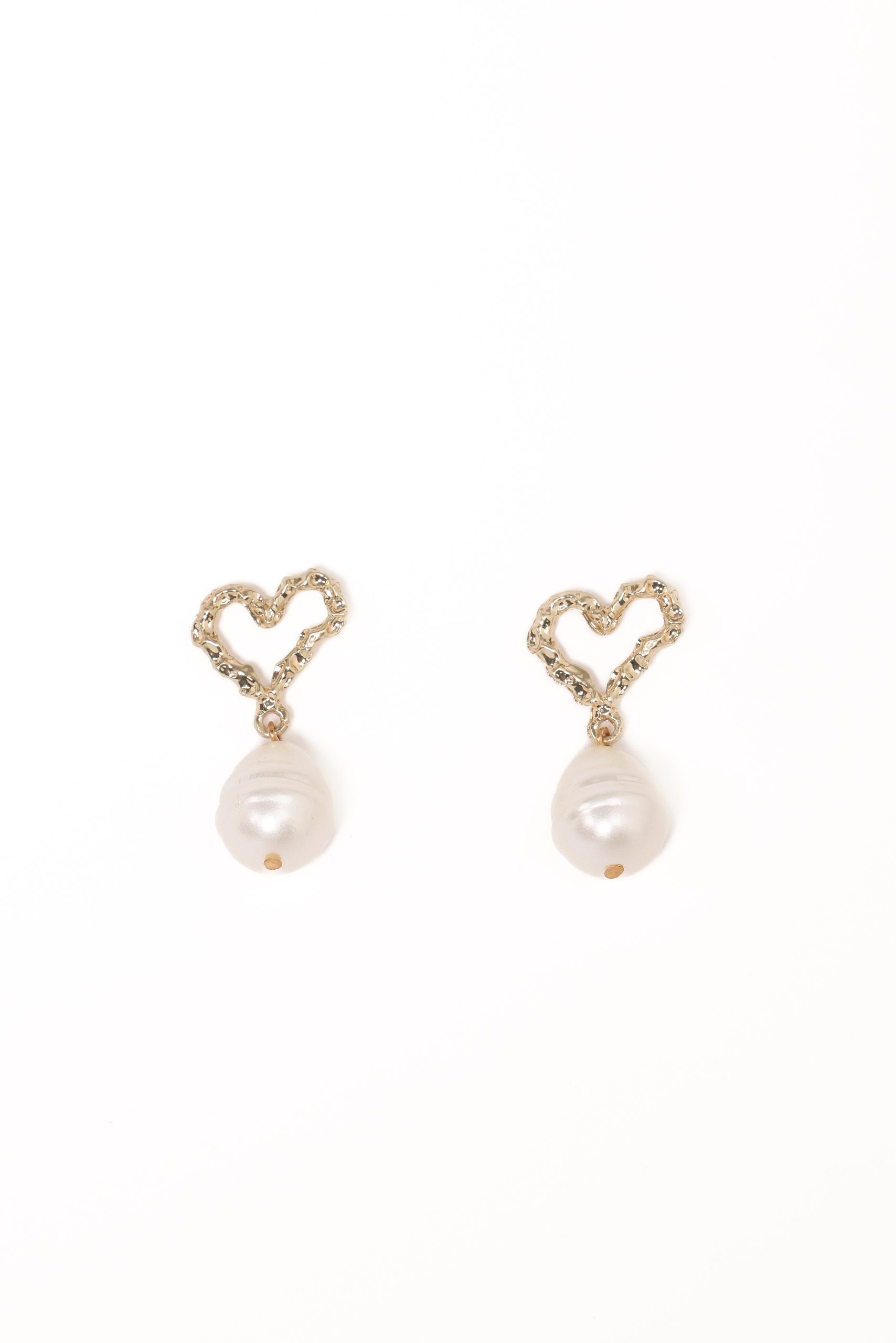 Solana Earrings - Gold Pearl - Image 2