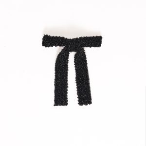 Tiana Hair Bow - Black
