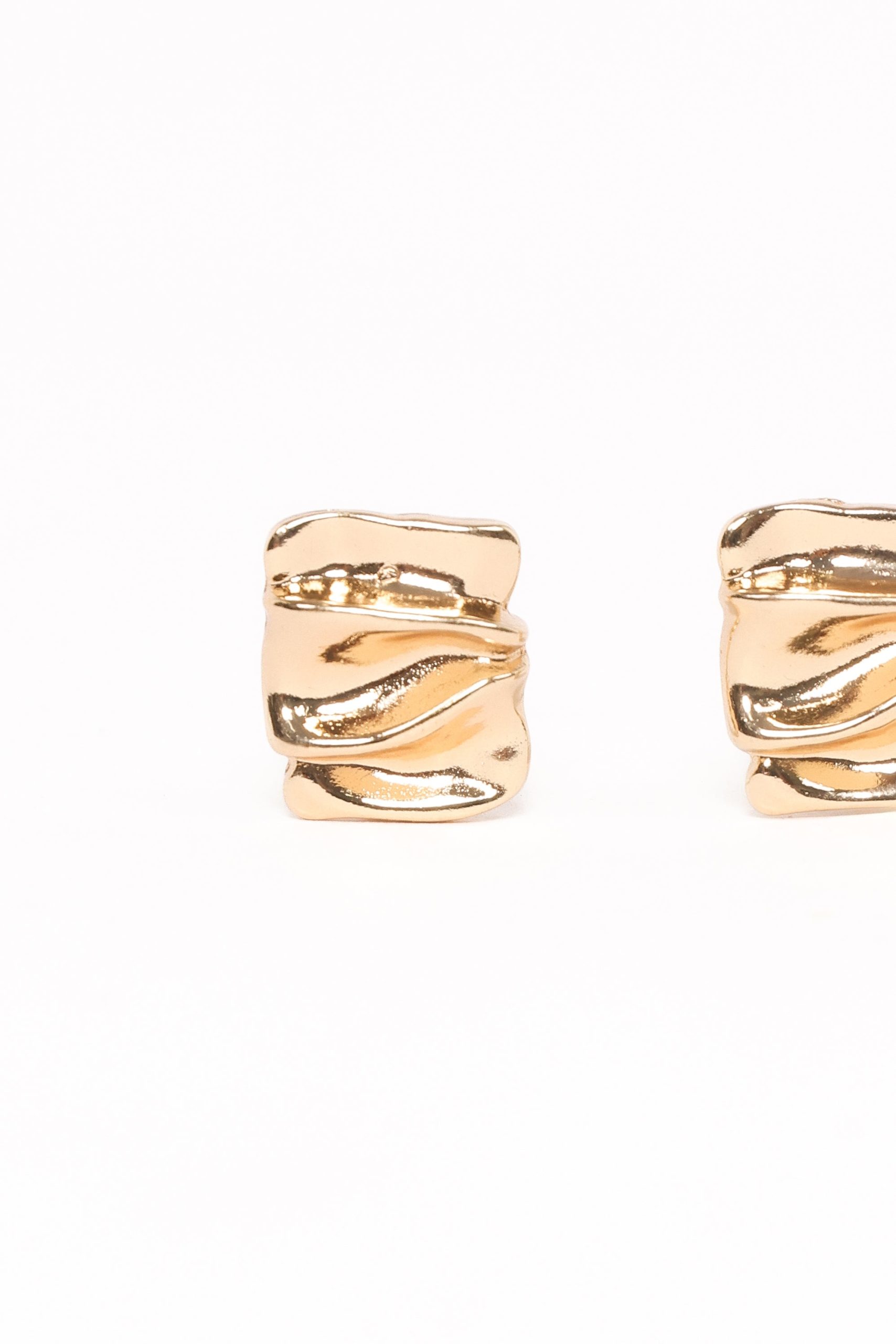 Uma Earrings - Gold - Image 3