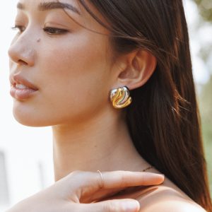 Valerie Earrings - Gold/Silver