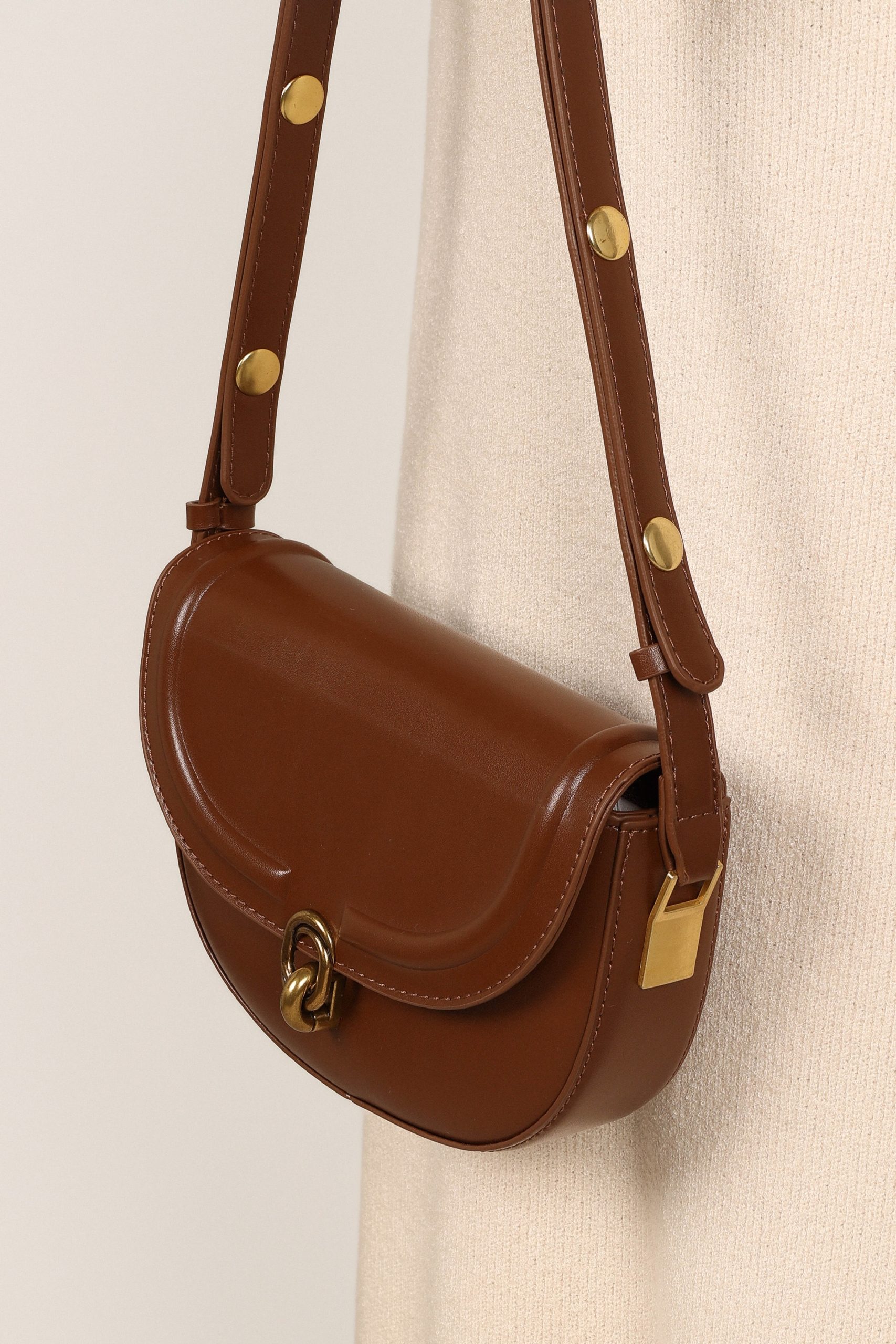 Veronica Crossbody Bag - Tan - Image 3