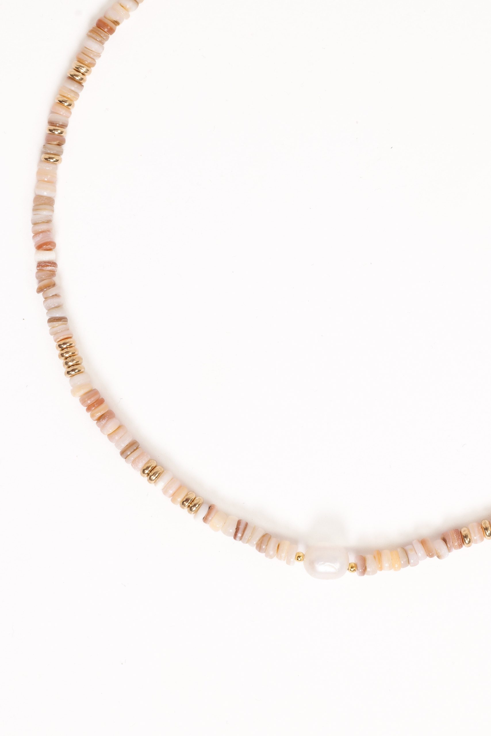 Ziva Necklace - White - Image 3
