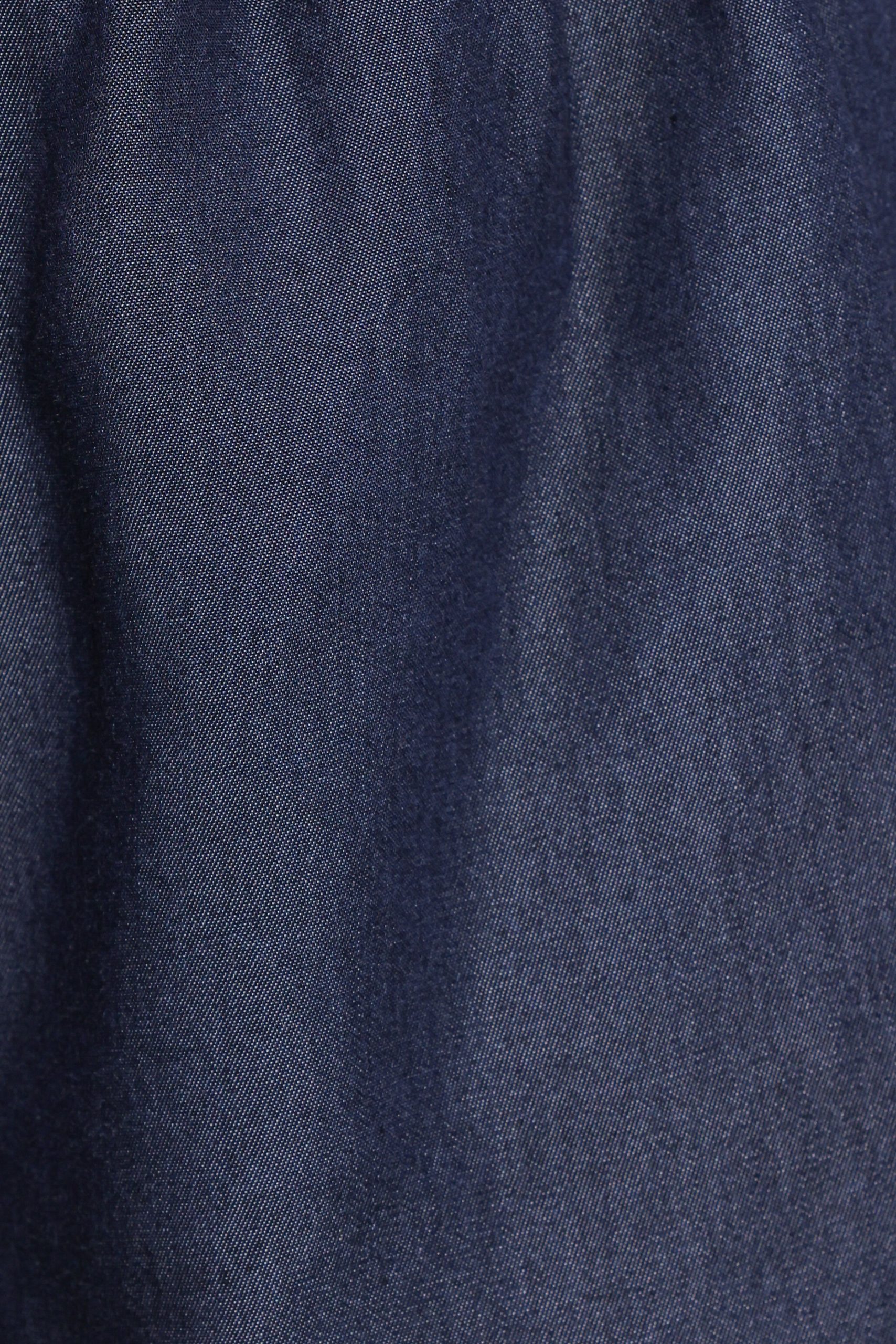 Aaliyah Chambray Shorts - Dark Wash - Image 7