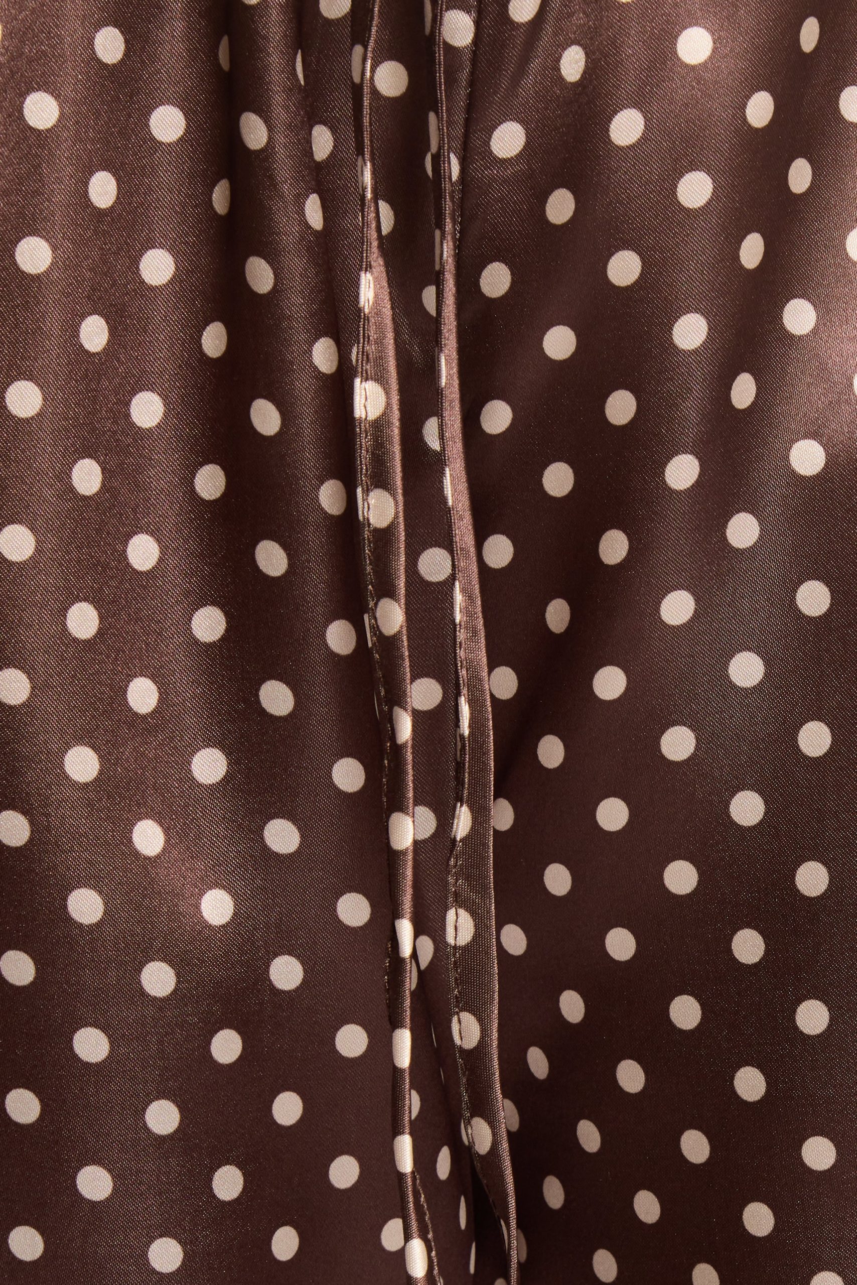 Alima Pants - Brown Polka Dot - Image 5