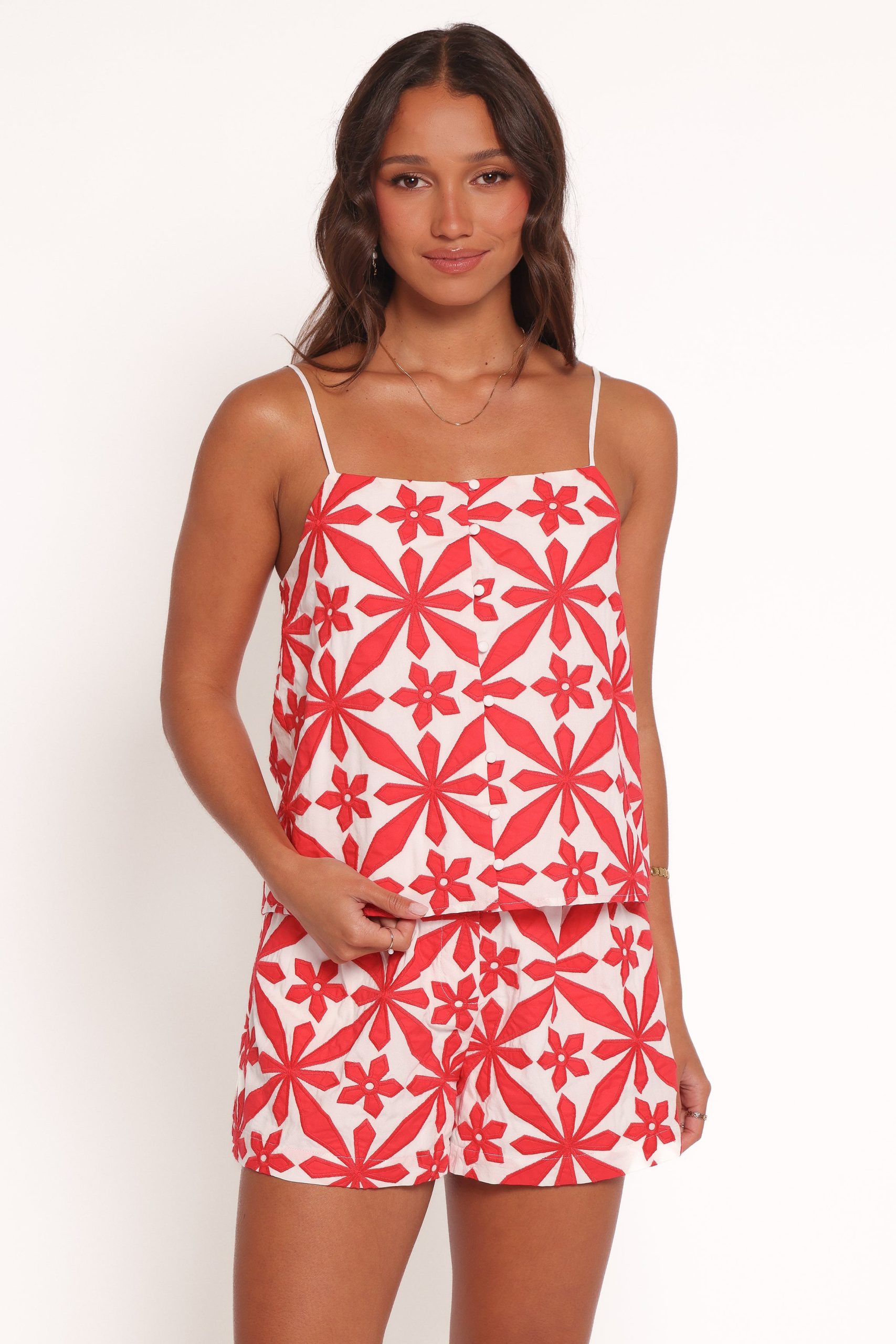 Allura Shorts - Red - Image 2