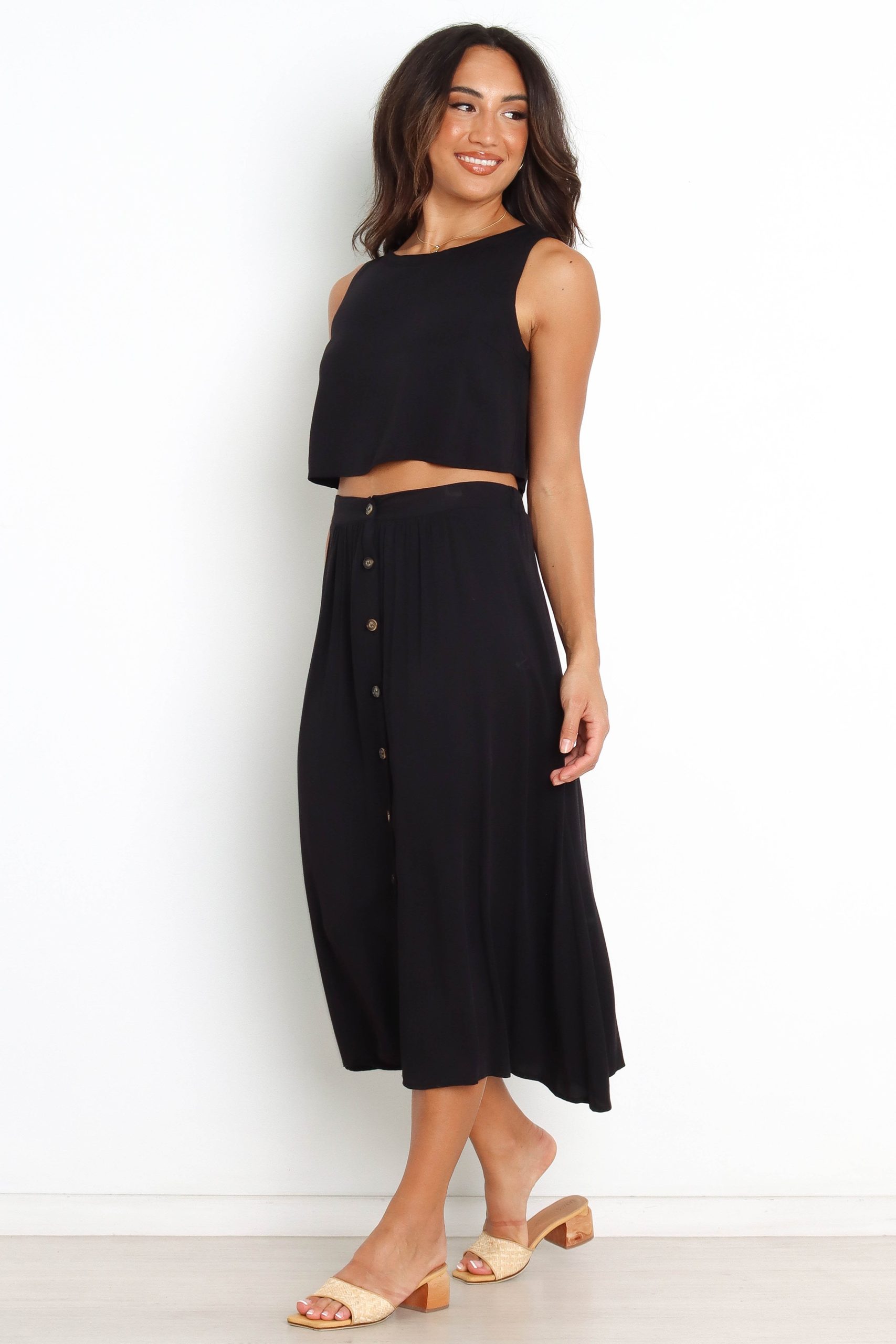 Ava Skirt - Black - Image 3