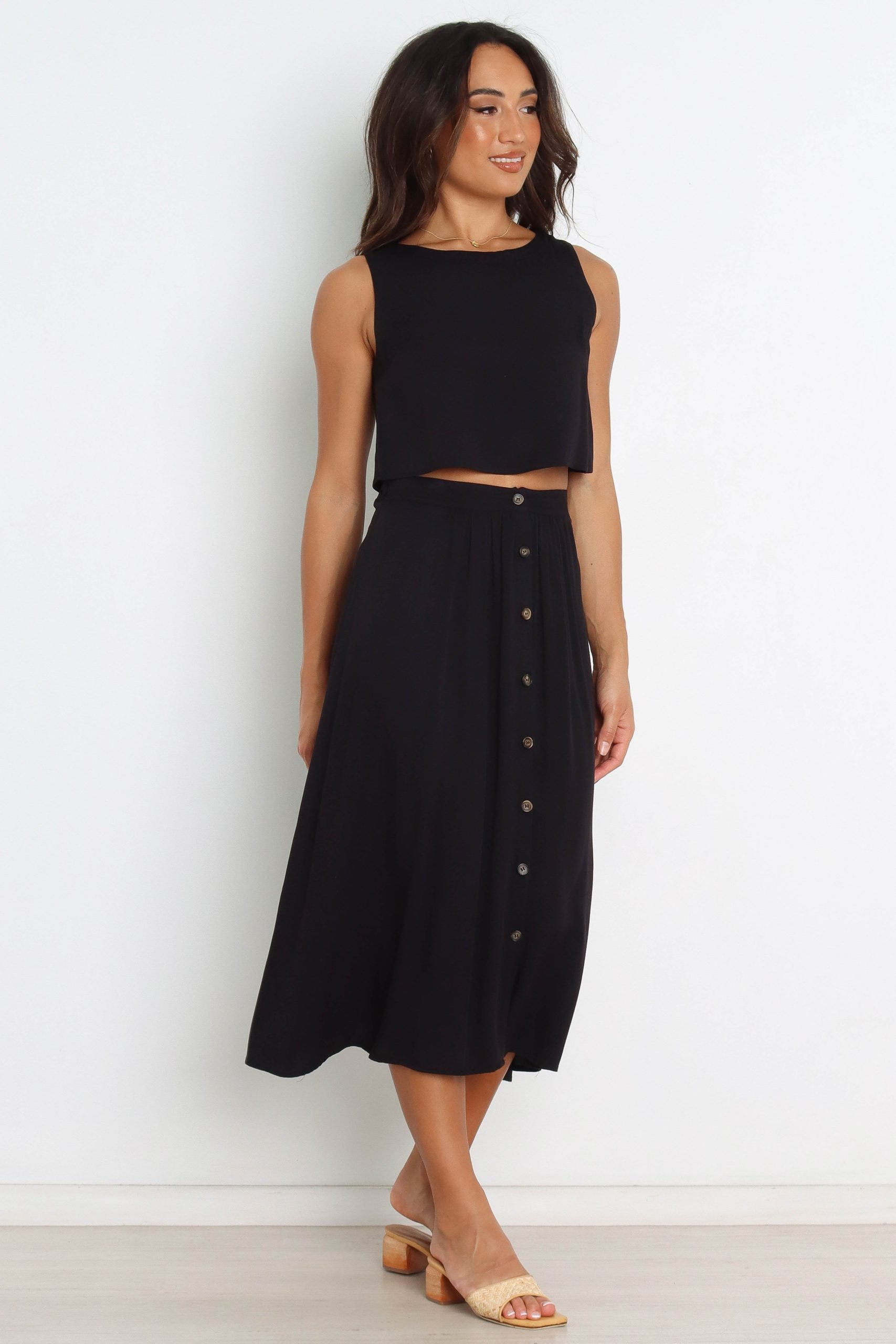 Ava Skirt - Black - Image 4