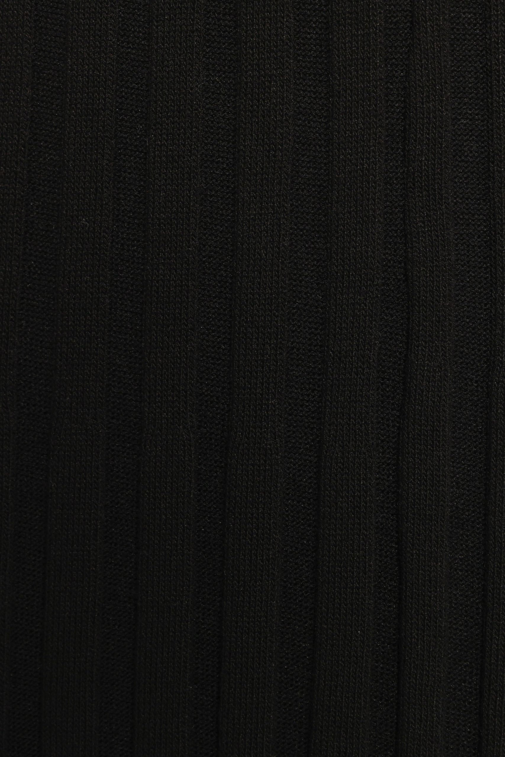 Carson Knit Midi Skirt - Black - Image 6