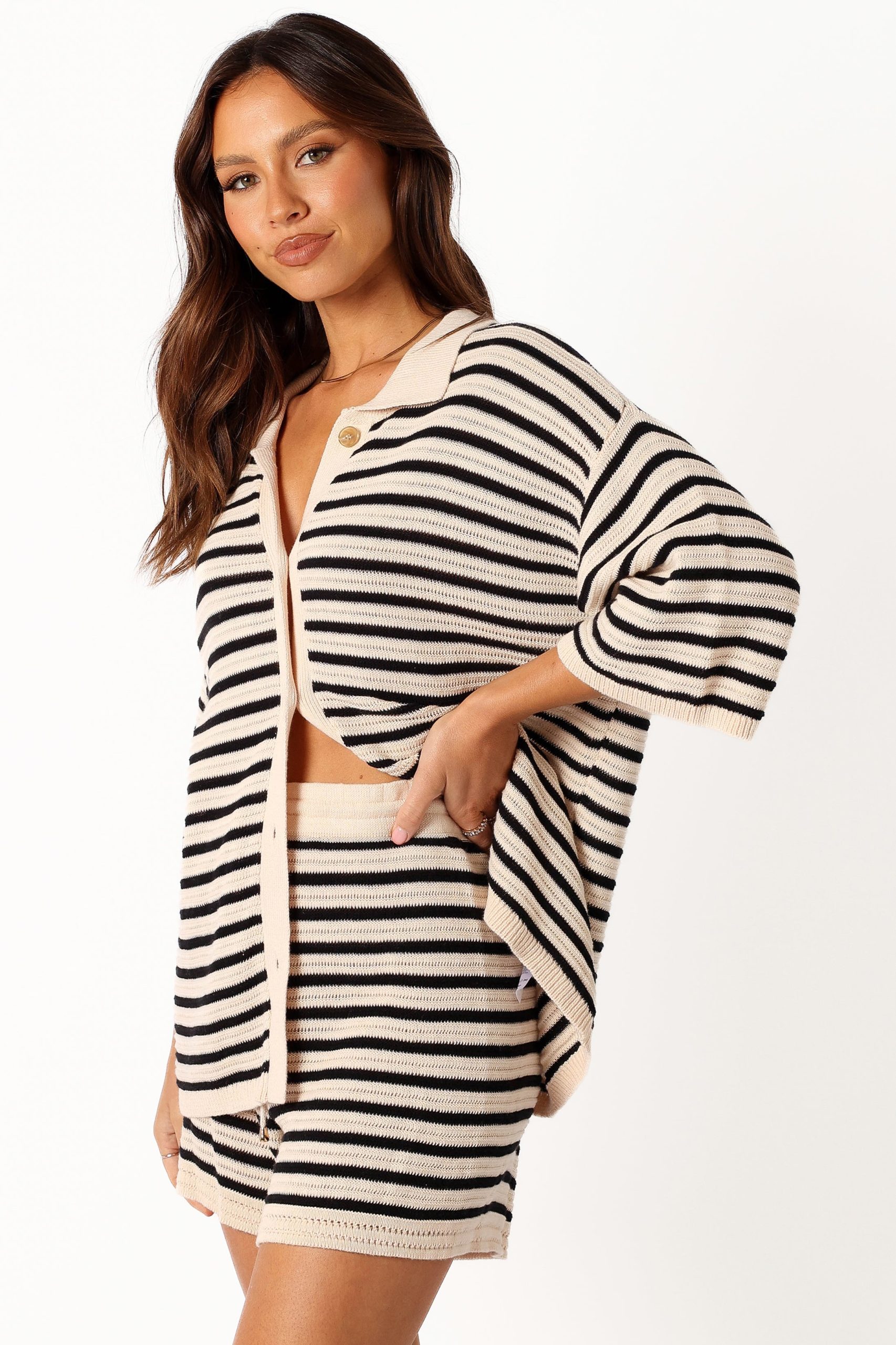 Cherie Knit Short - Sand Black - Image 4