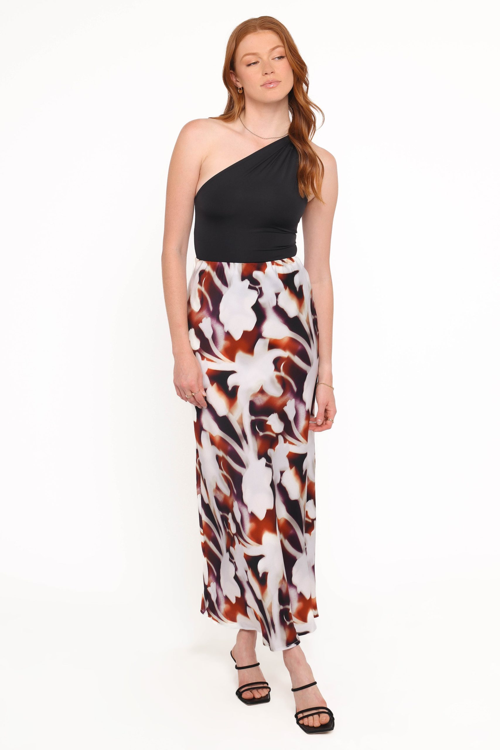 Cheryl Maxi Skirt - Blurred Floral - Image 5