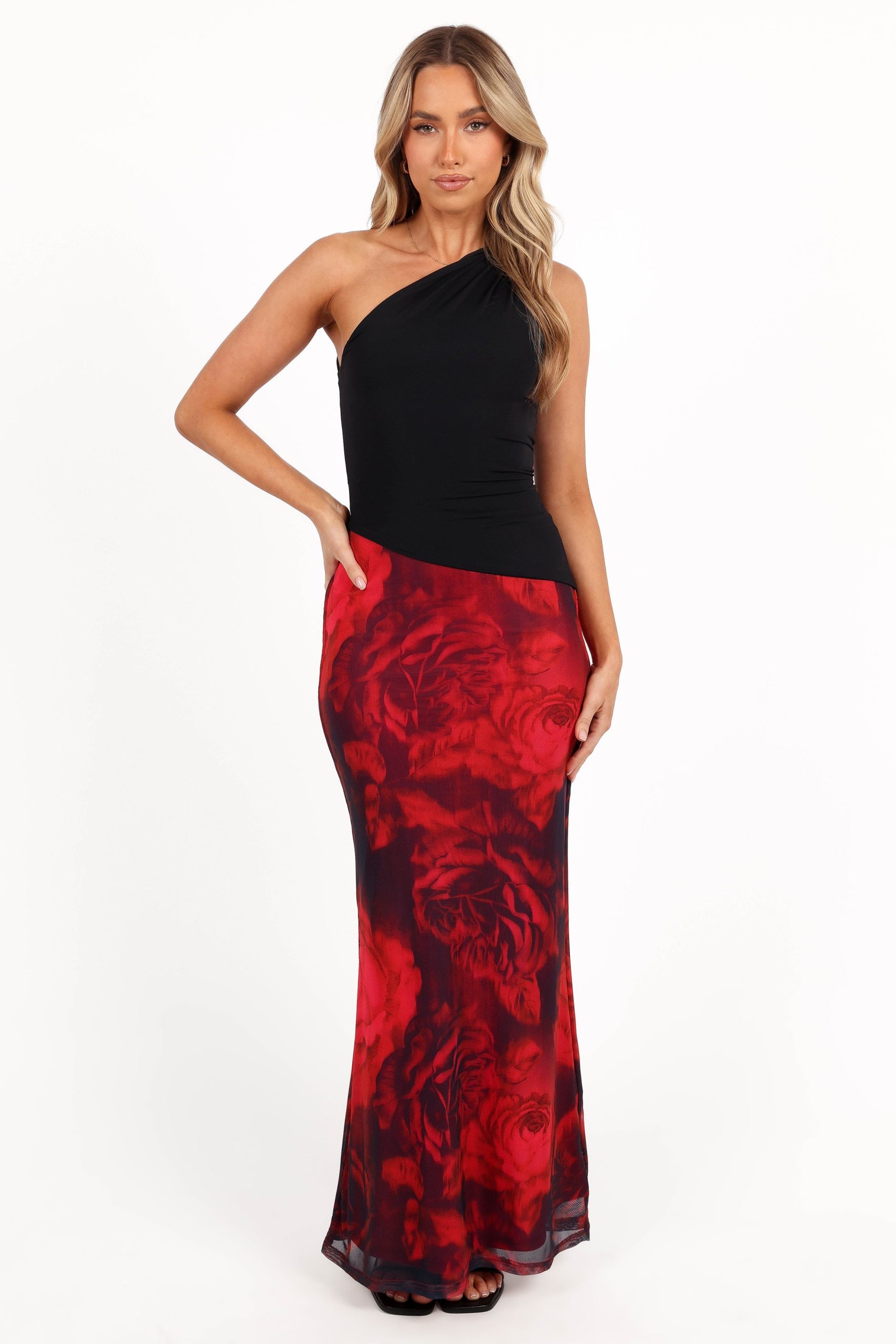 Cici Maxi Skirt - Rose Print - Image 3
