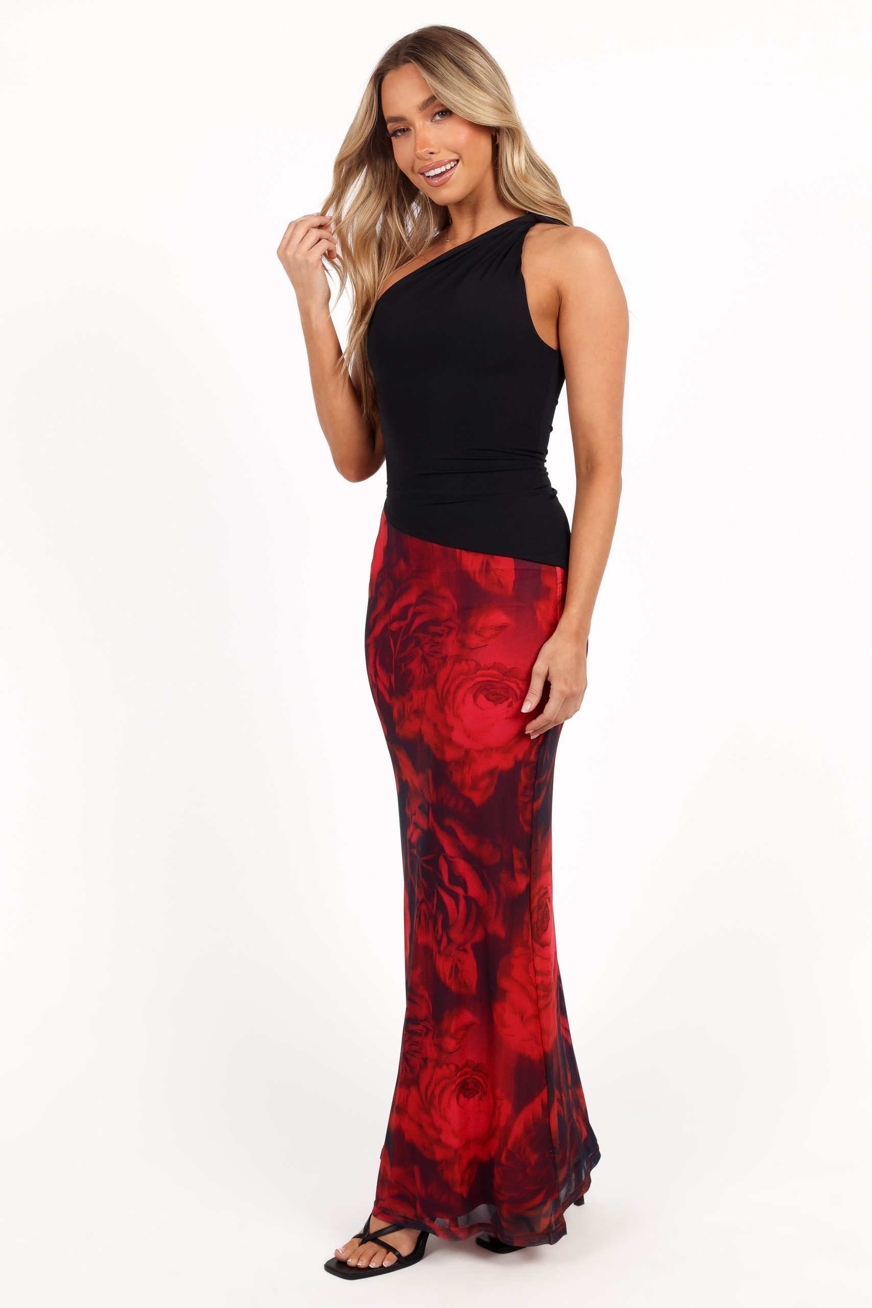 Cici Maxi Skirt - Rose Print - Image 5