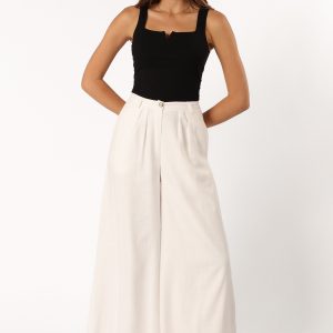 Colleen Pant - White