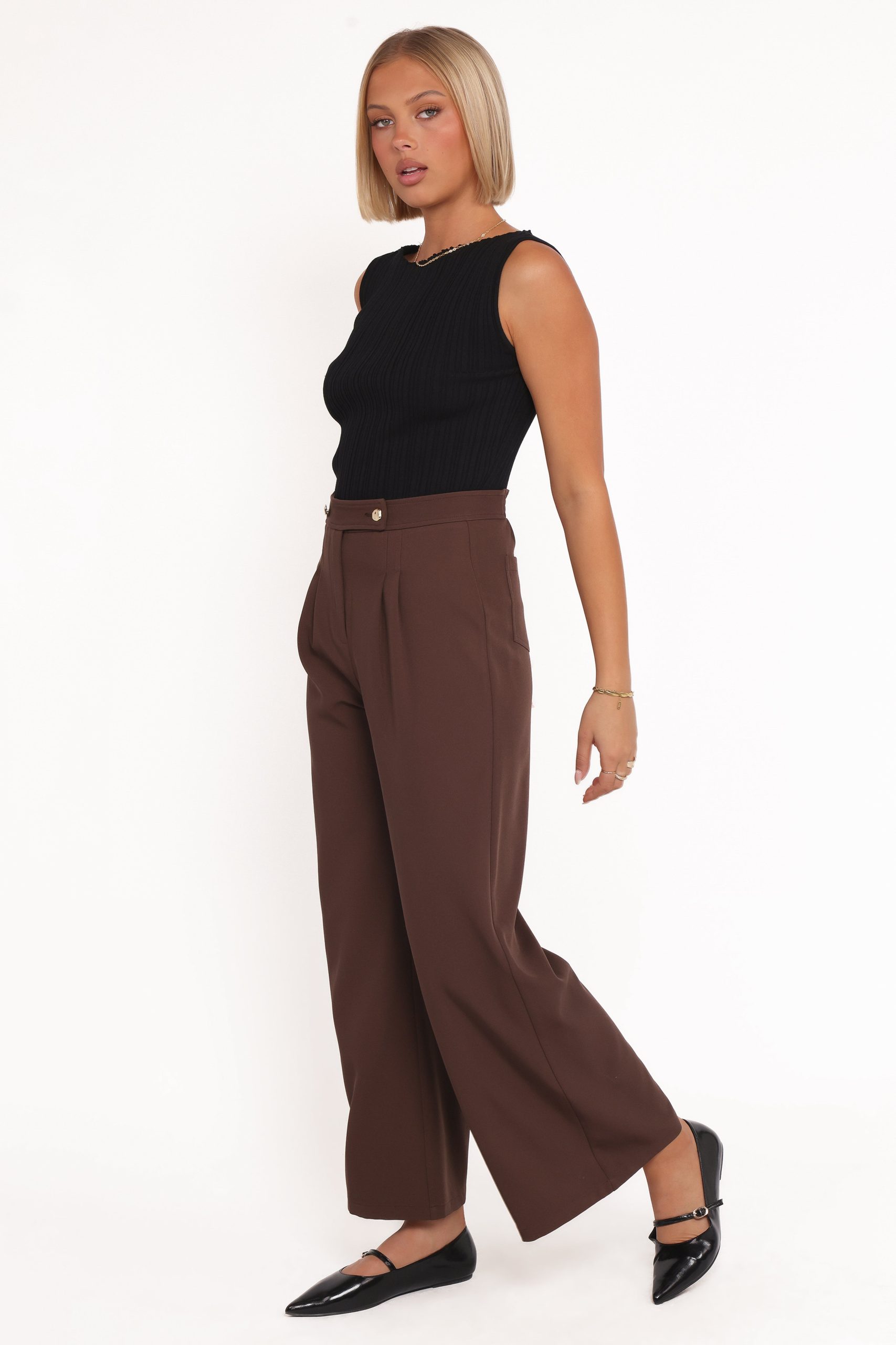 Corfu Pants - Brown - Image 4