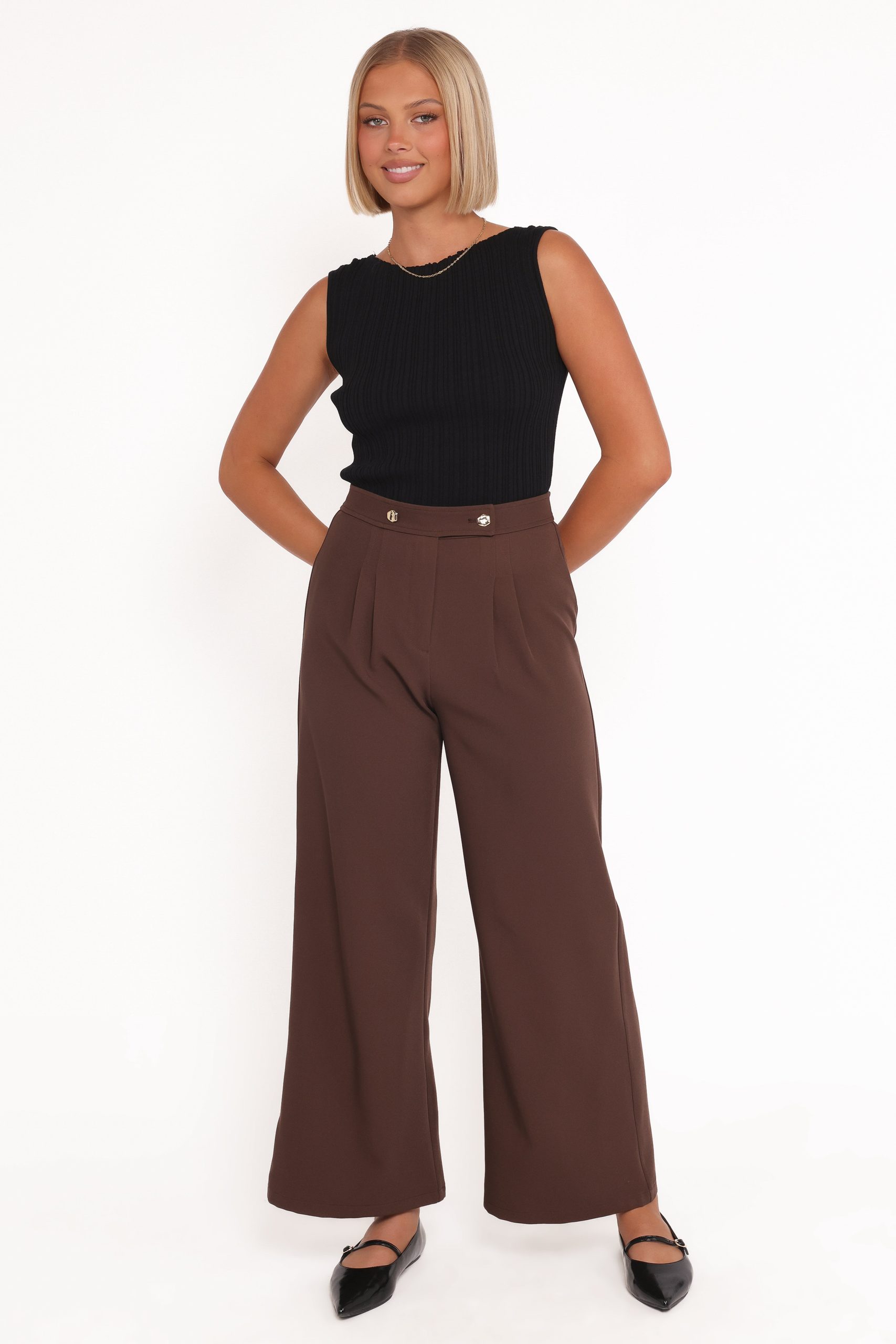 Corfu Pants - Brown - Image 6