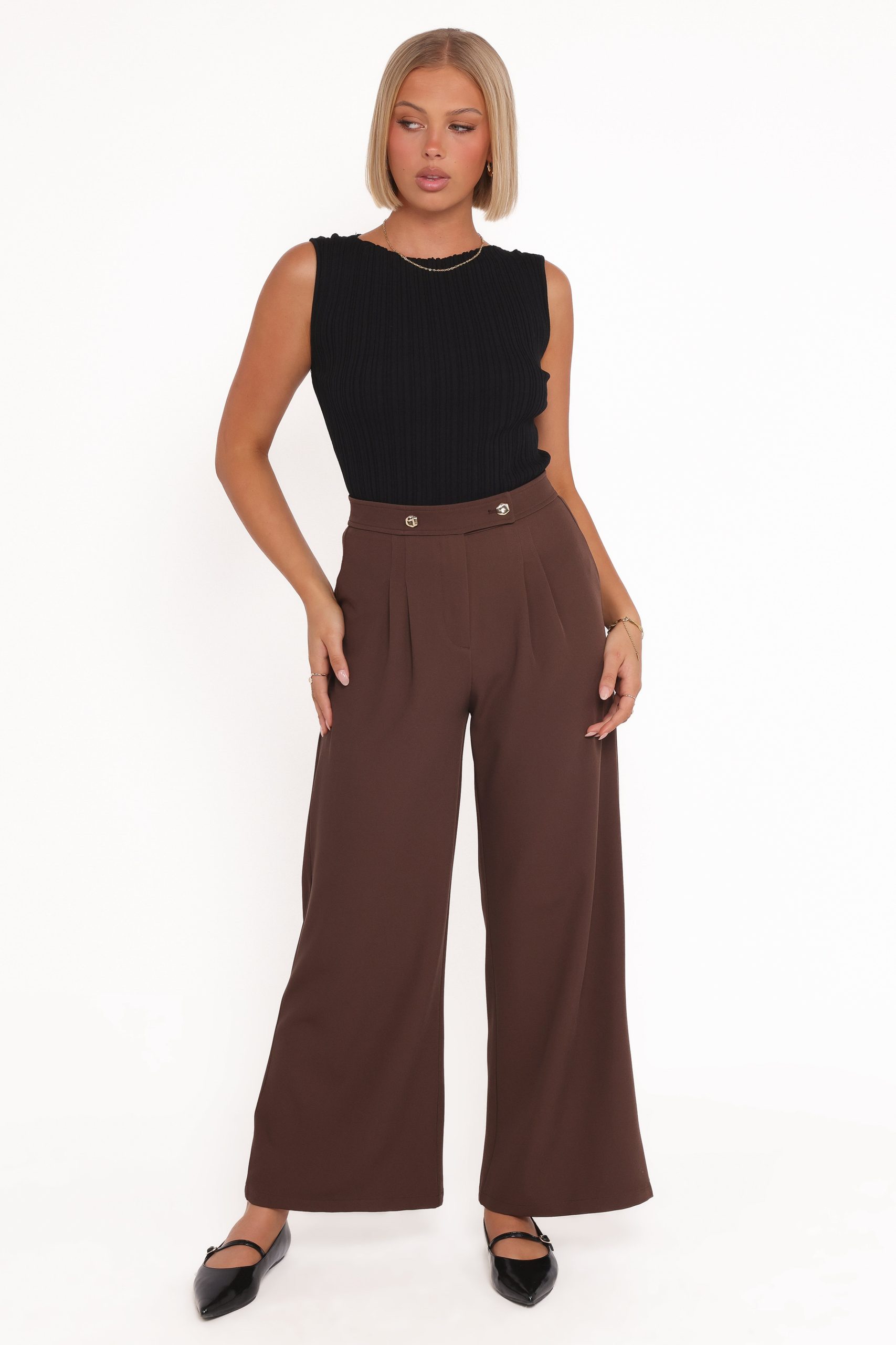 Corfu Pants - Brown - Image 2