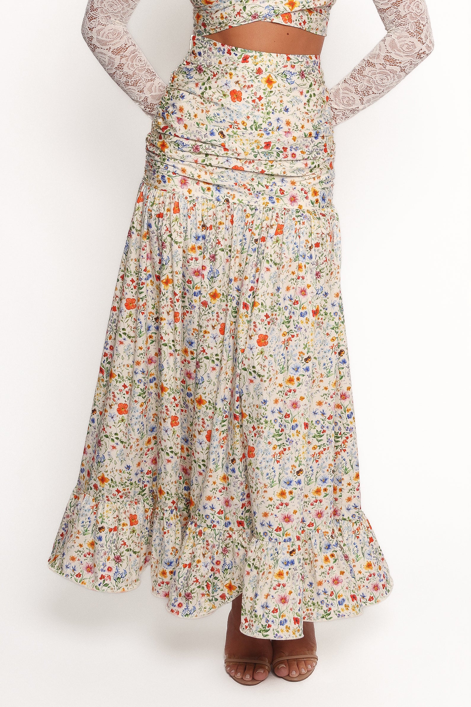 Dara Maxi Skirt - Garden Floral - Image 3