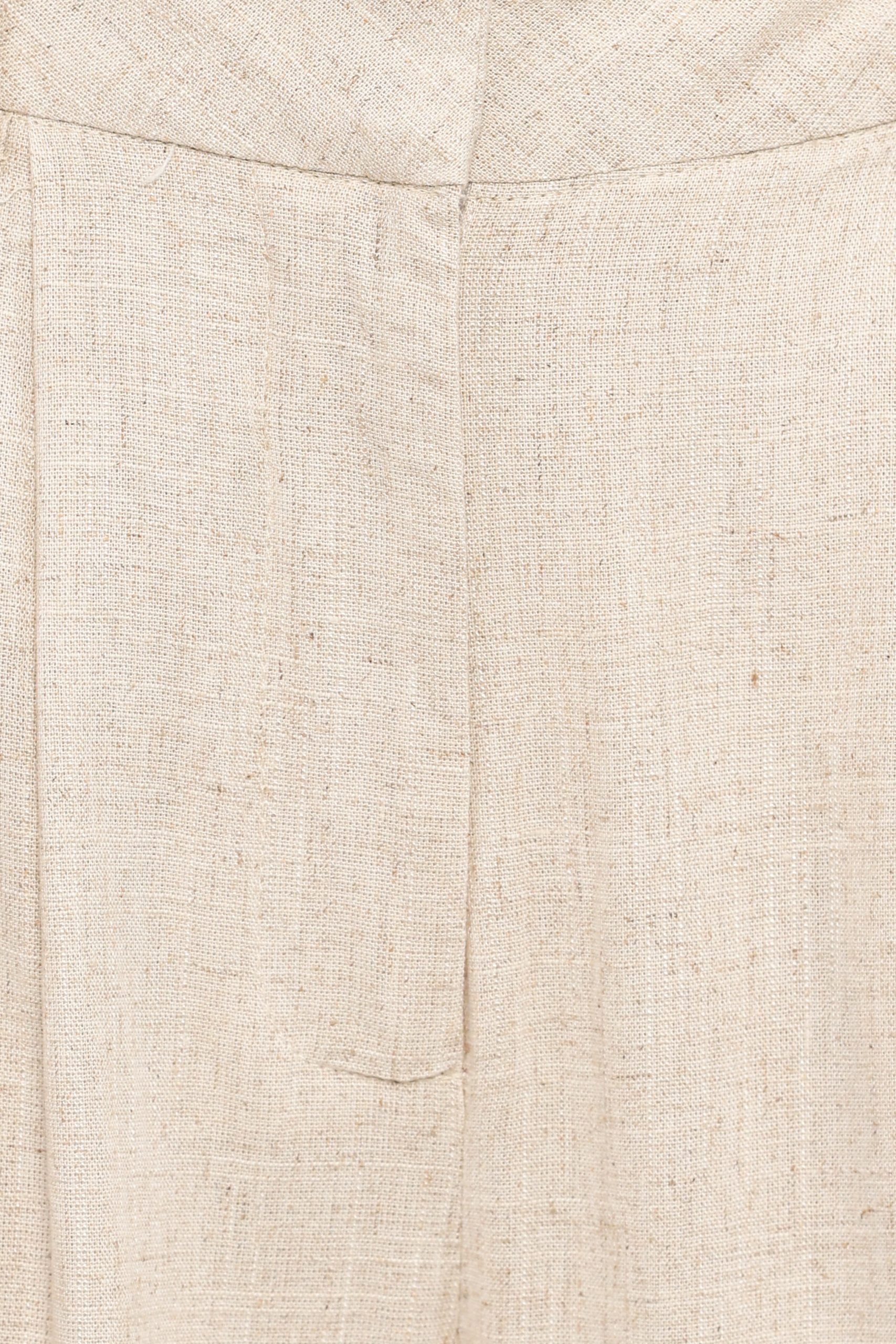 Dean Linen Pants - Beige - Image 6