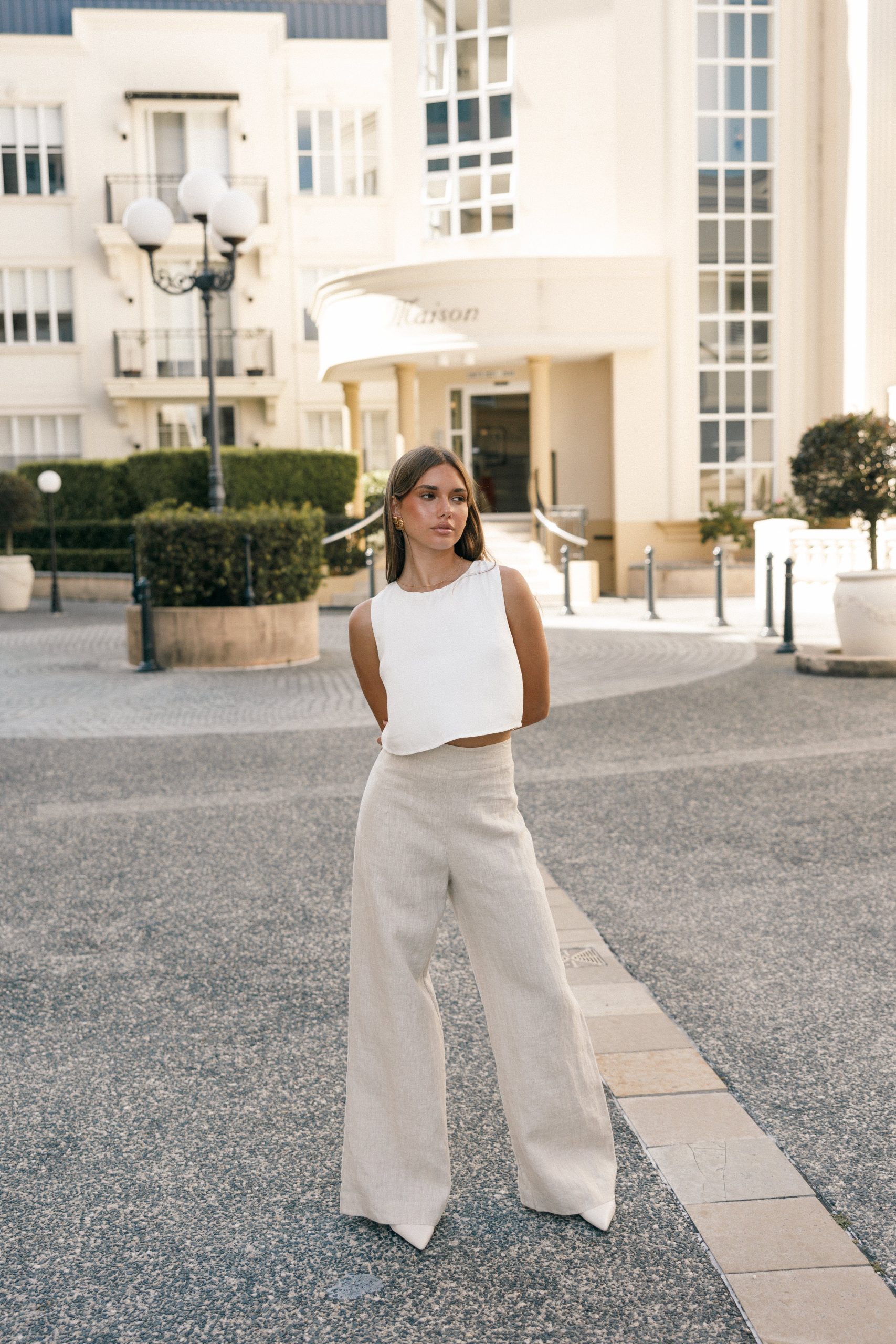 Devlin Pant - Beige - Image 3