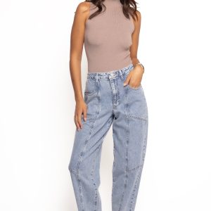 Ellis Barrel Leg Jeans - Roadtrip