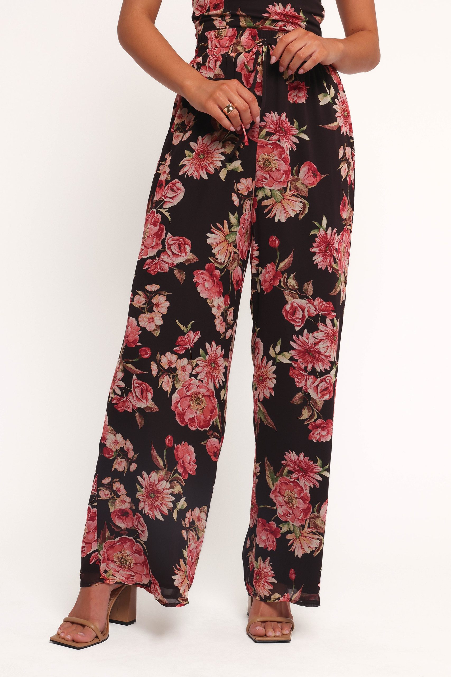 Estie Pants - Black Floral - Image 4