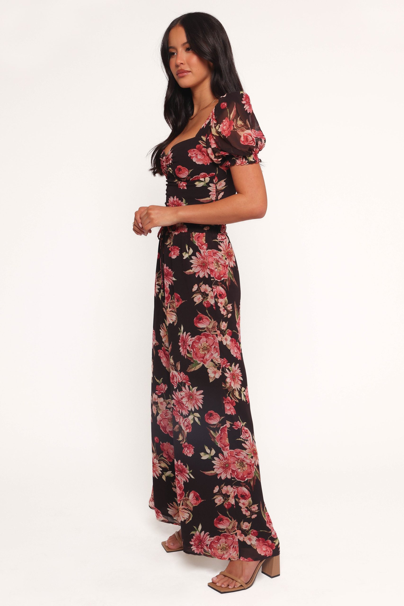Estie Pants - Black Floral - Image 2