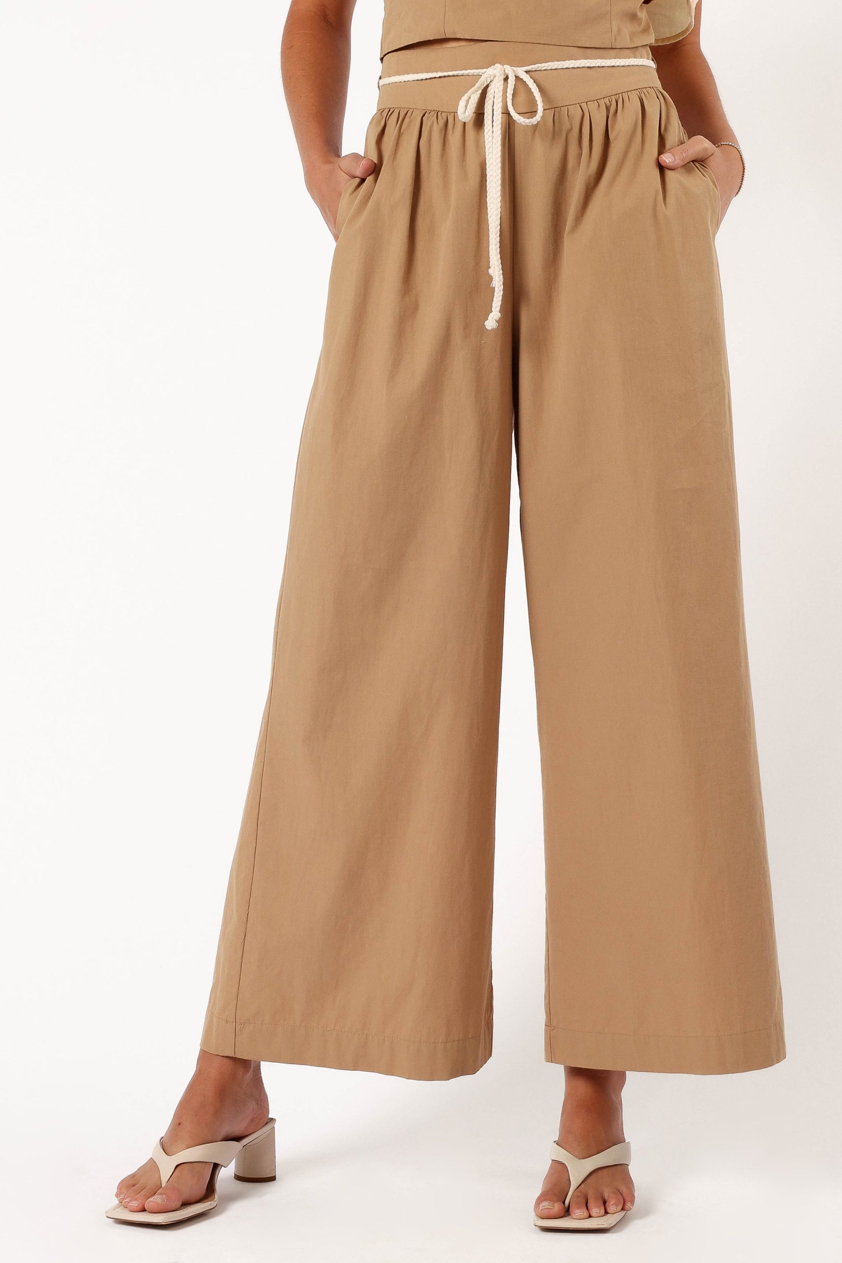 Everly Pants - Tan - Image 2