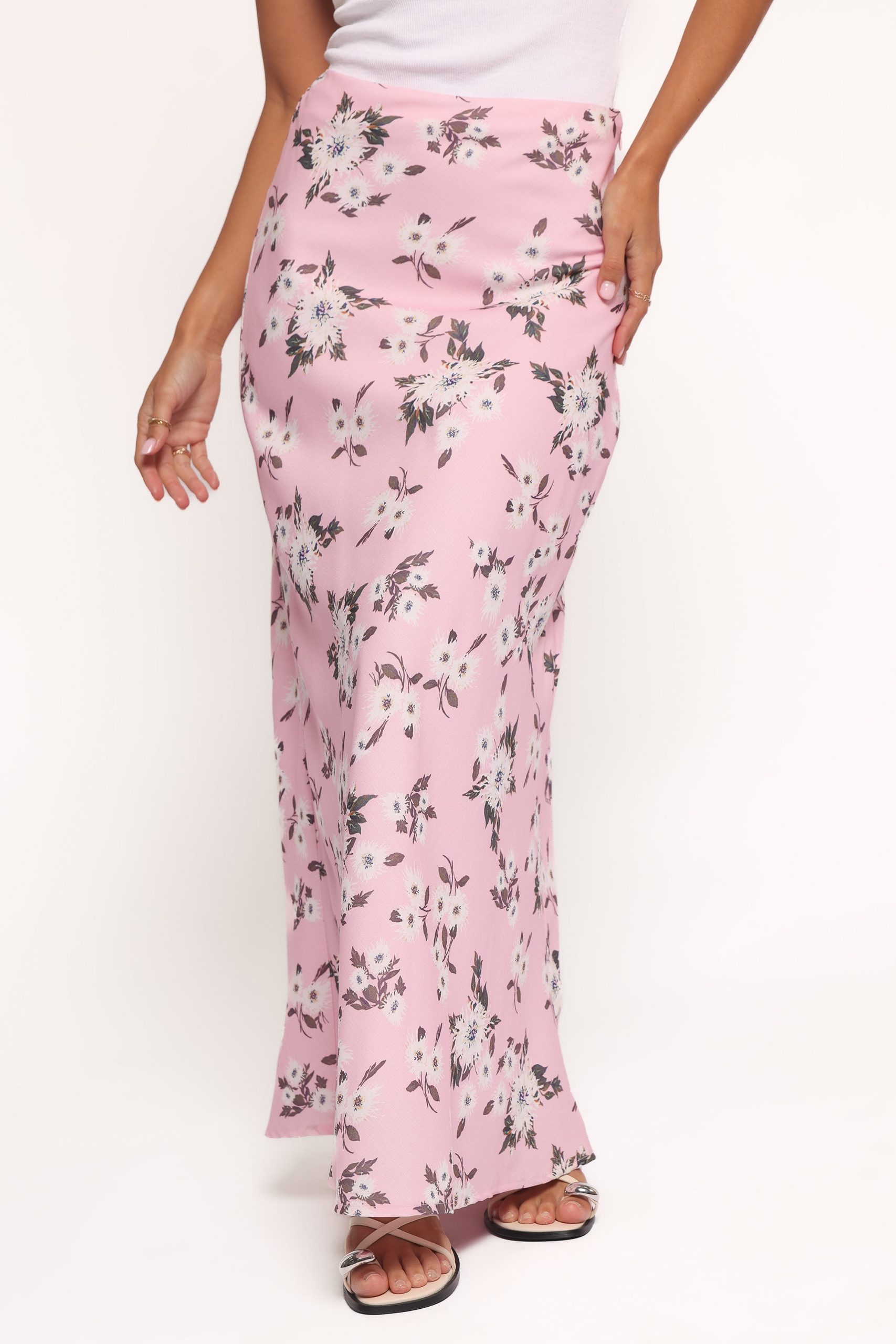 Evie Maxi Skirt - Pink Floral - Image 3