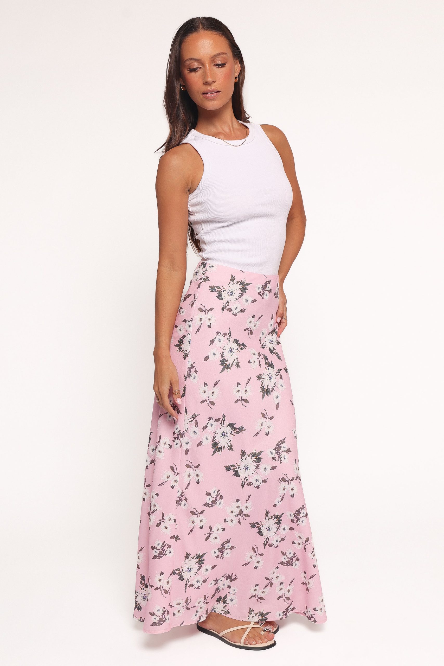 Evie Maxi Skirt - Pink Floral - Image 4