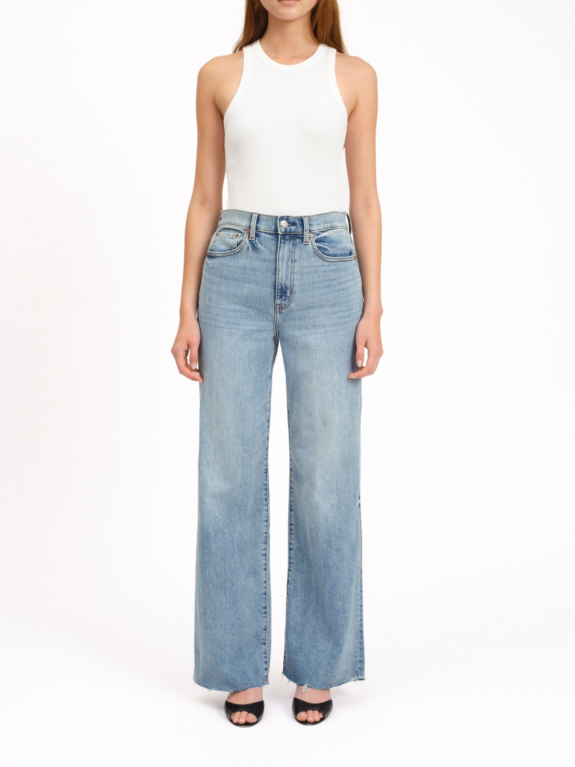 Far Out Wide Leg Jean - Fools Gold - Image 3