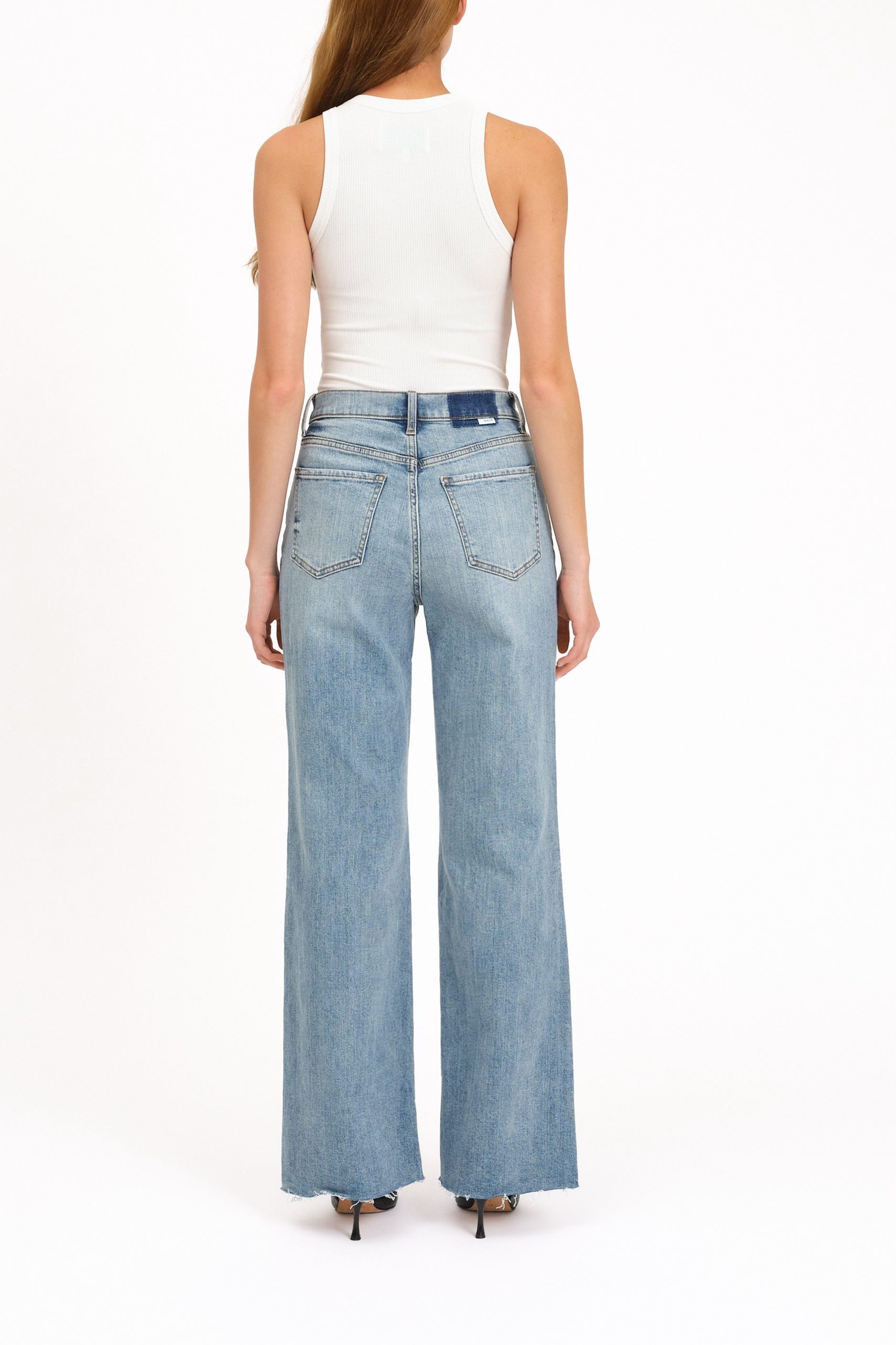 Far Out Wide Leg Jean - Fools Gold - Image 2