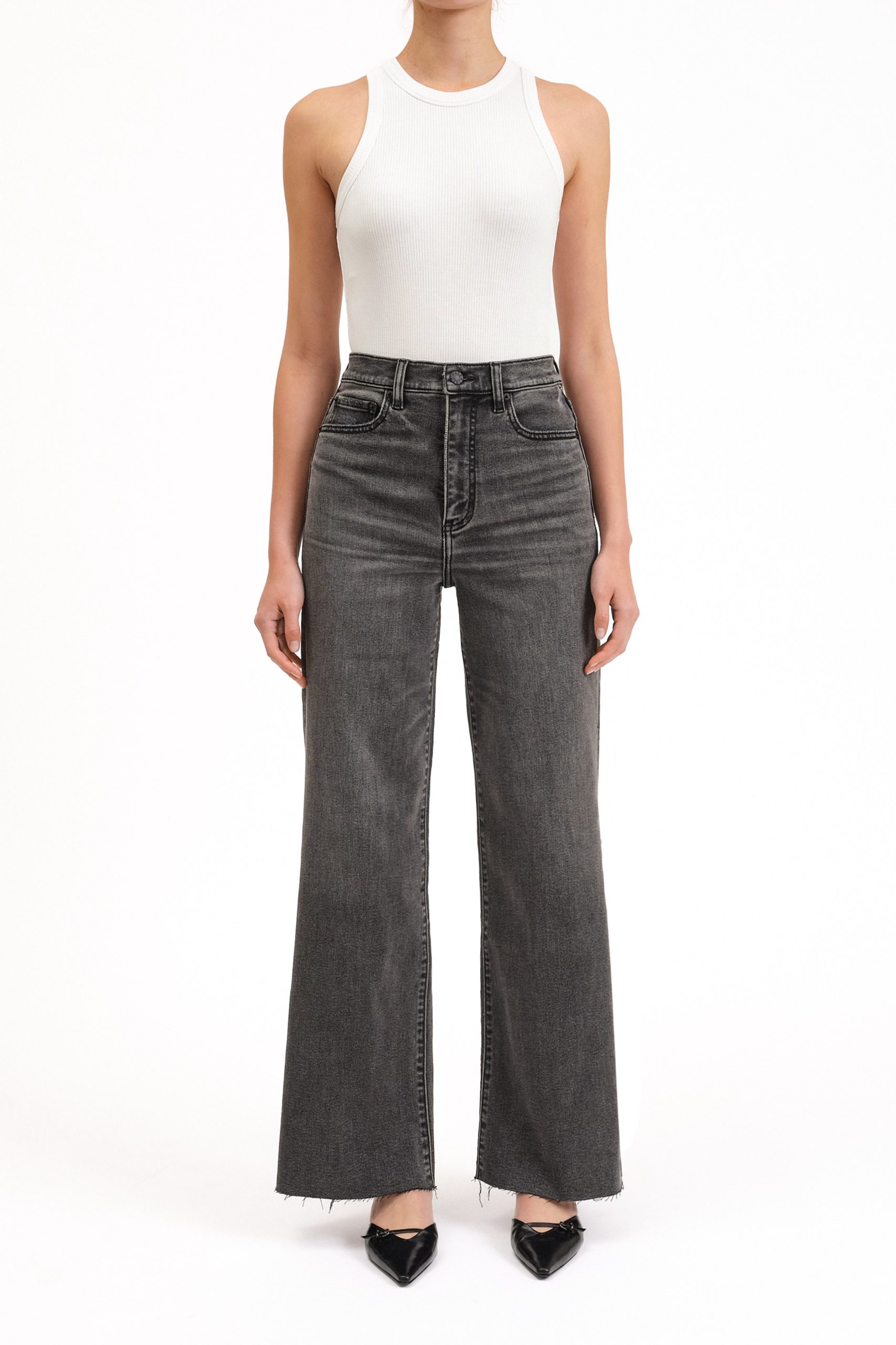 Far Out Wide Leg Jean - Milky Way - Image 4