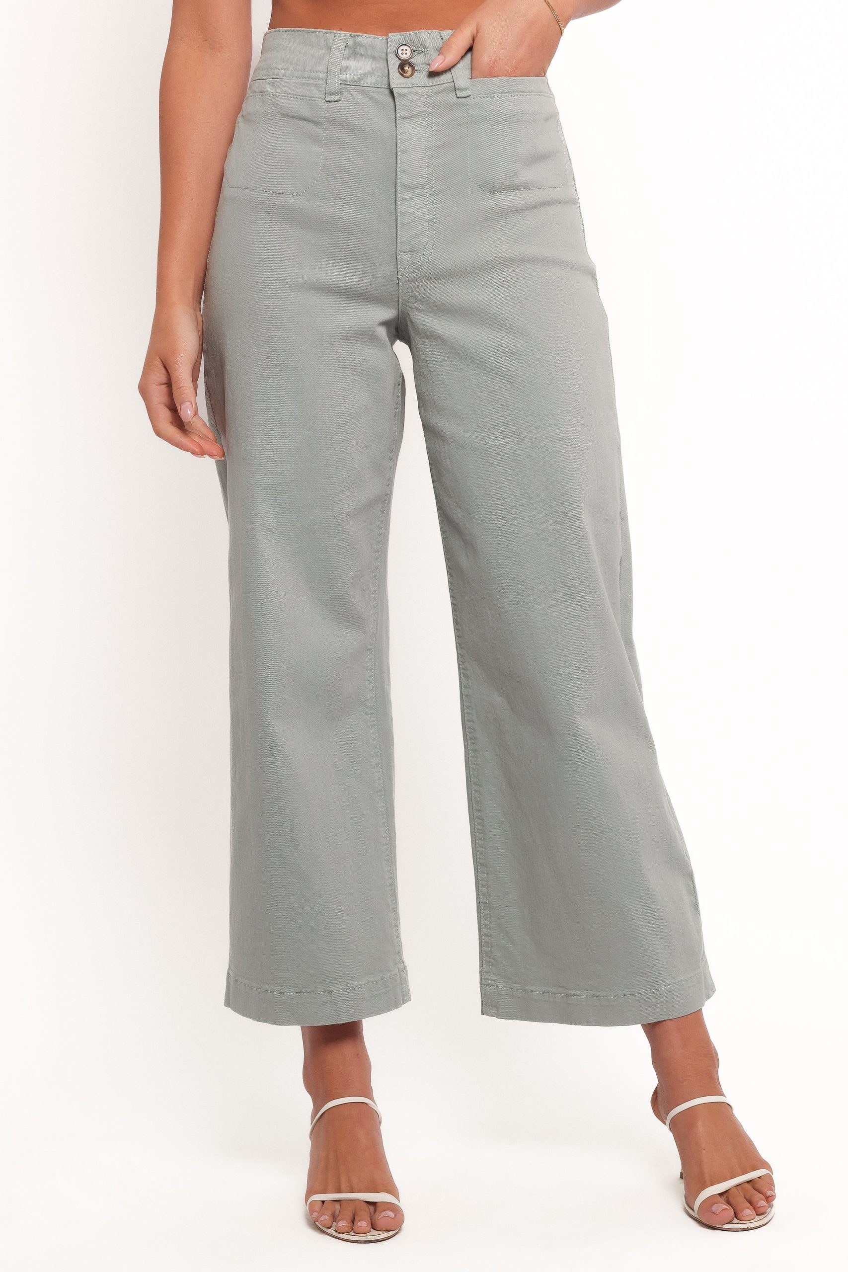 Gemma Cropped Wide Leg Jean - Zuma - Image 2