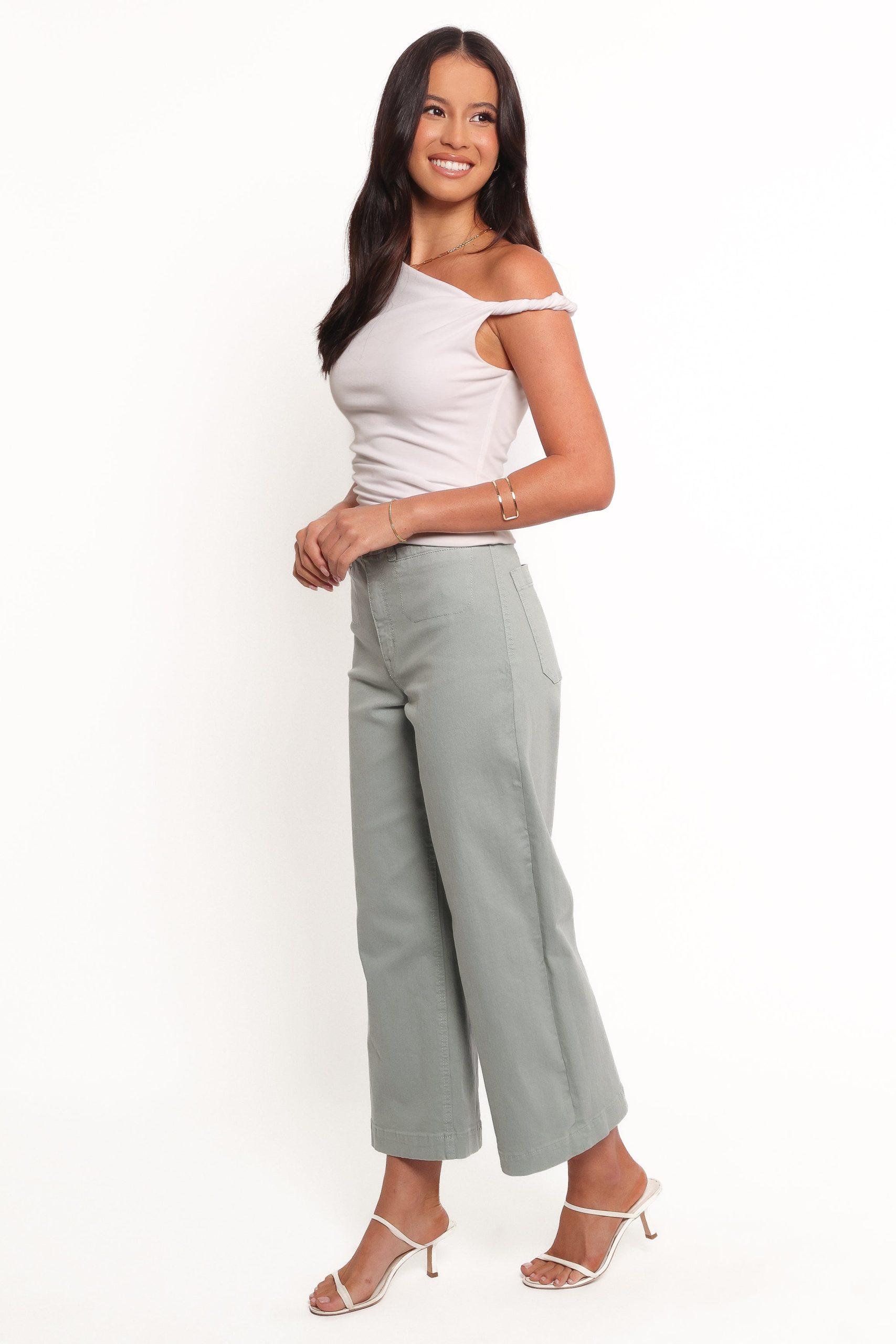 Gemma Cropped Wide Leg Jean - Zuma - Image 3